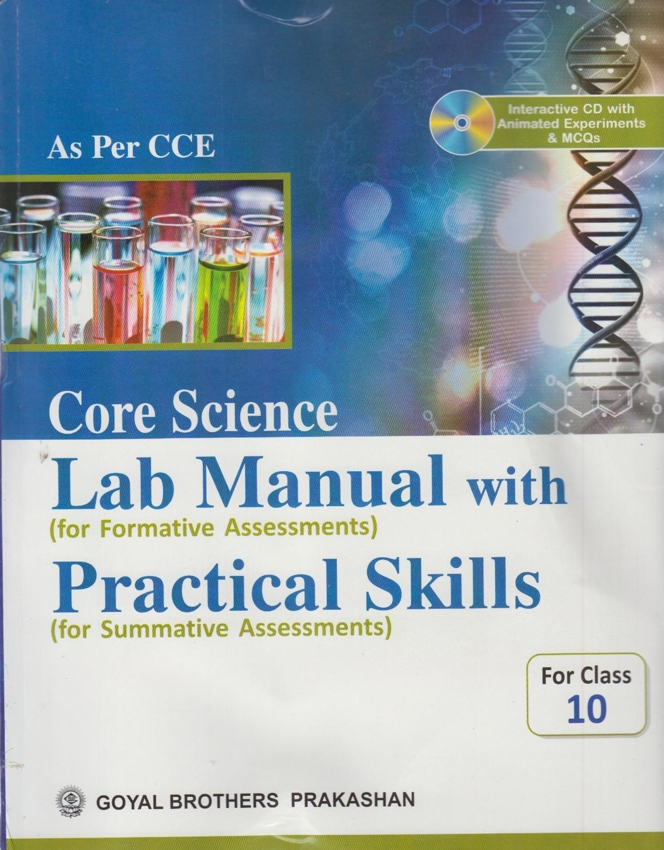 Core Science Lab Manual With Practical Skills For Class 10 (With CD). Share