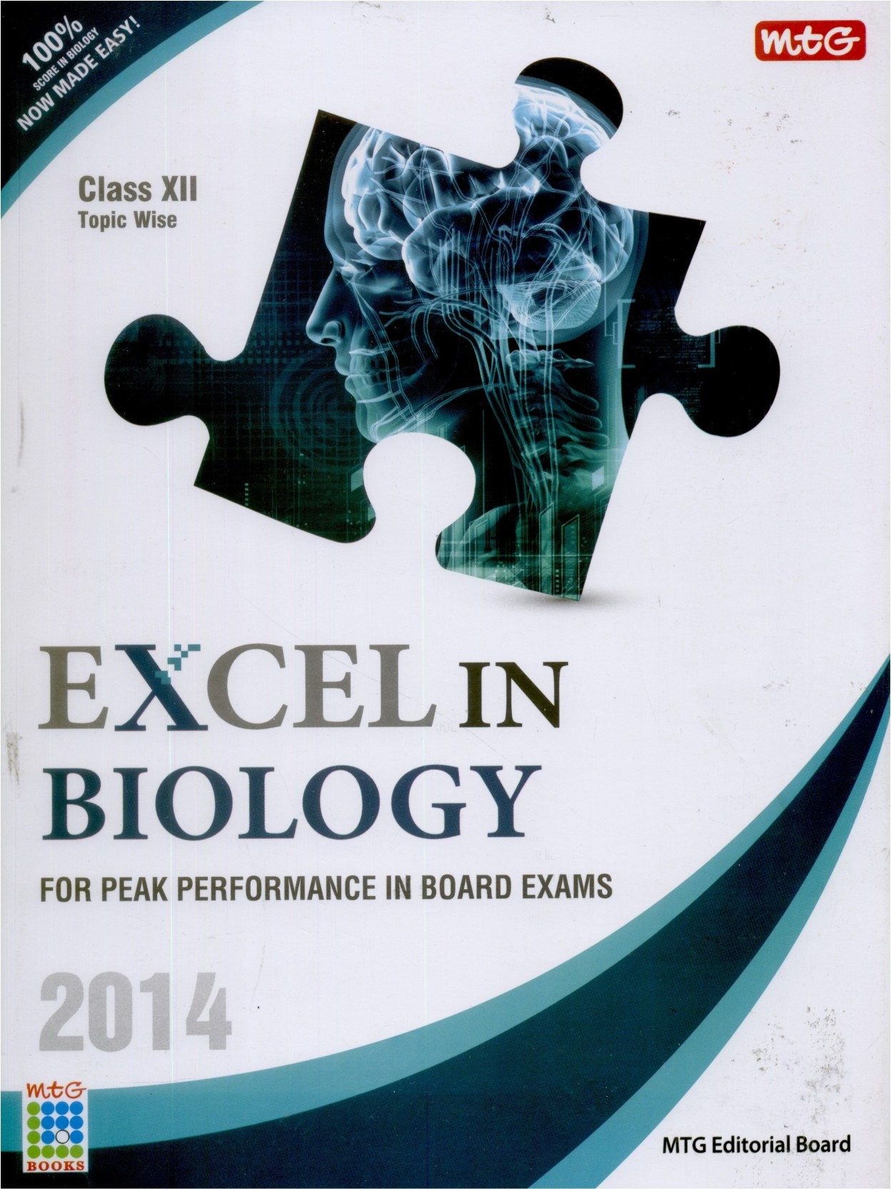 MTG Excel in Biology for Peak Performance in Board Exams (Class - 12