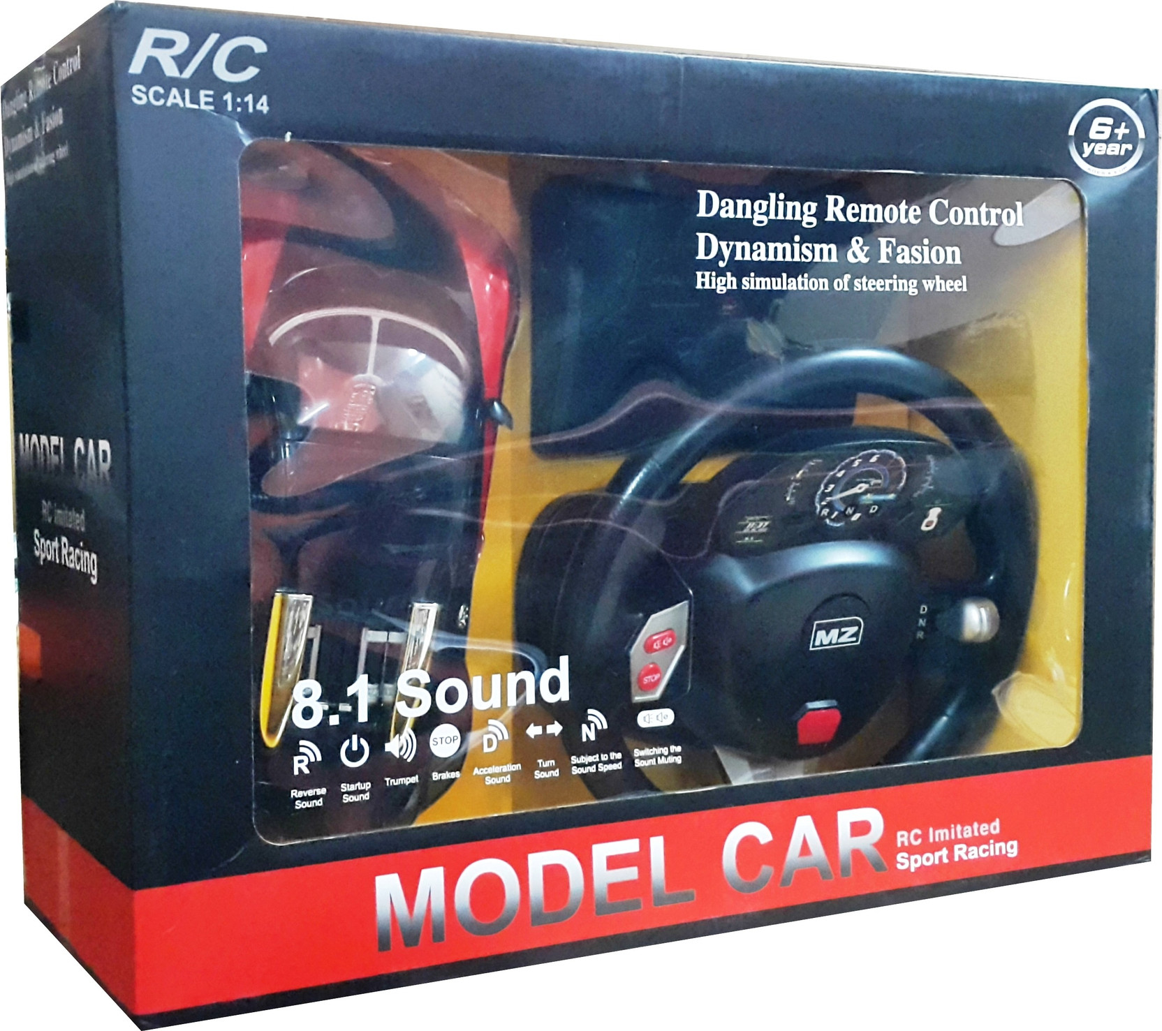 Green Zone Bocati Steering Remote Control Car Bocati Steering Remote