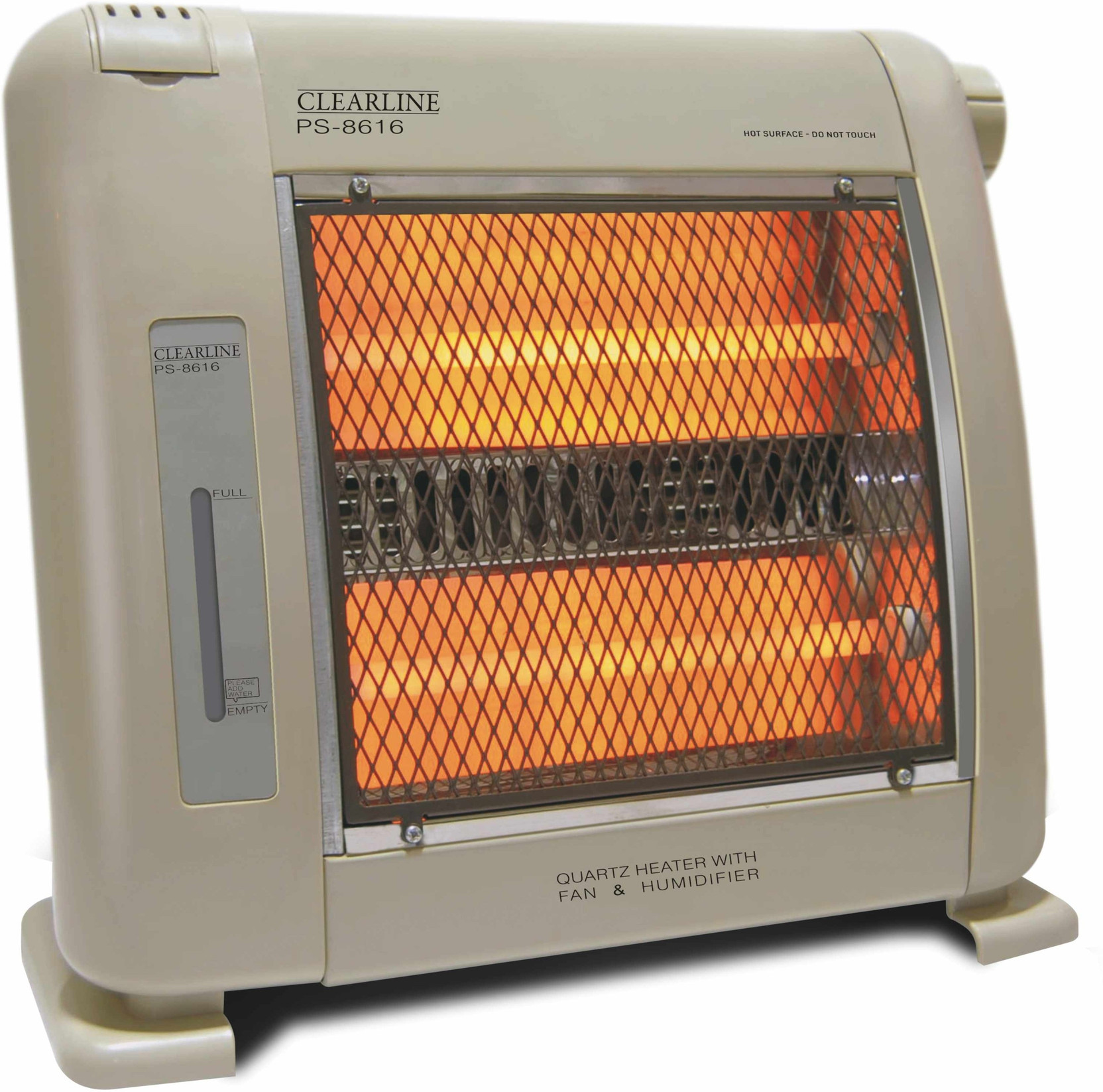 Clearline APPCLR016 Quartz with Humidifier PS8616 Fan Room Heater Price