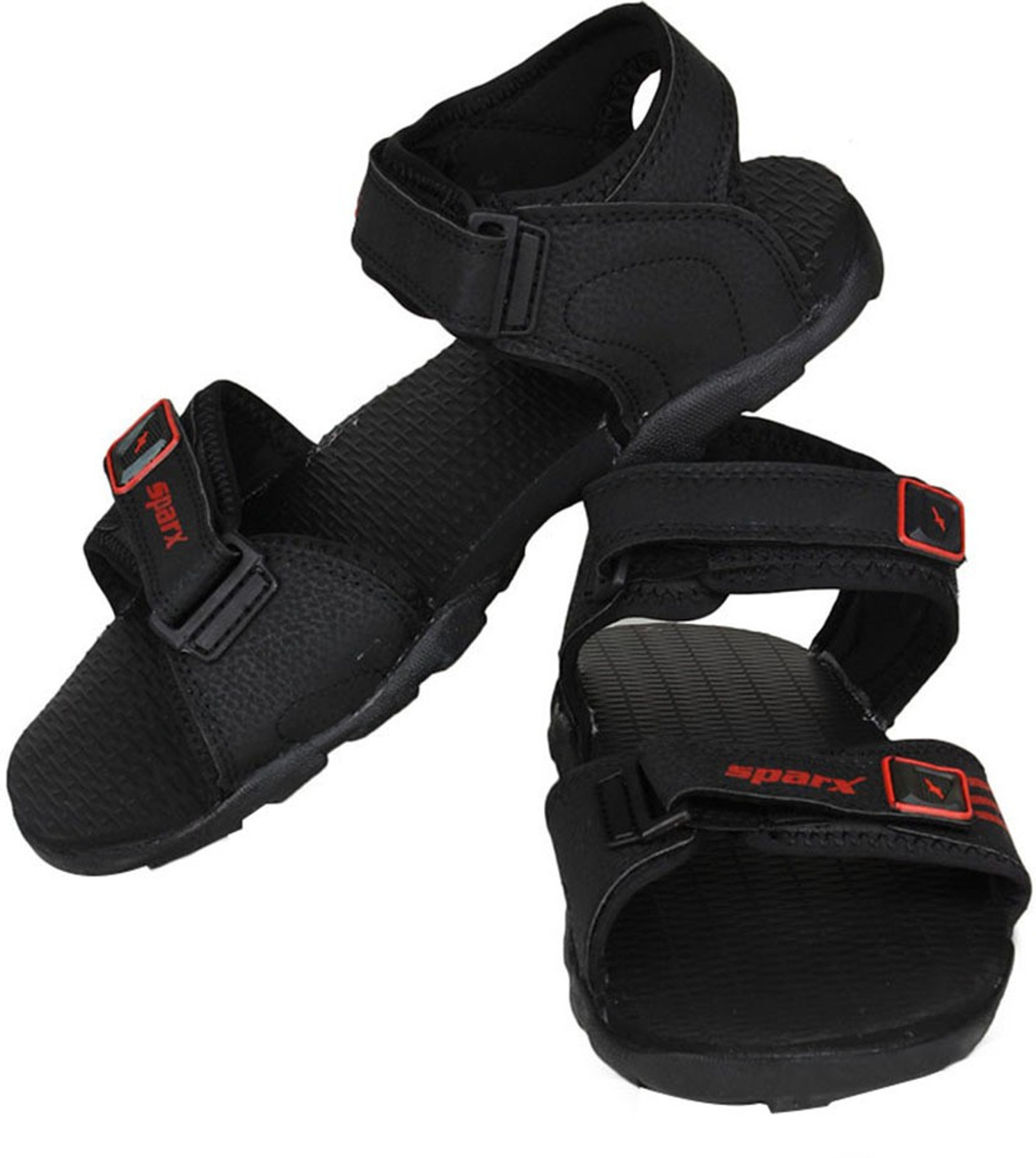 Sparx Men Black Sandals - Buy Black Color Sparx Men Black Sandals Online at Best Price - Shop