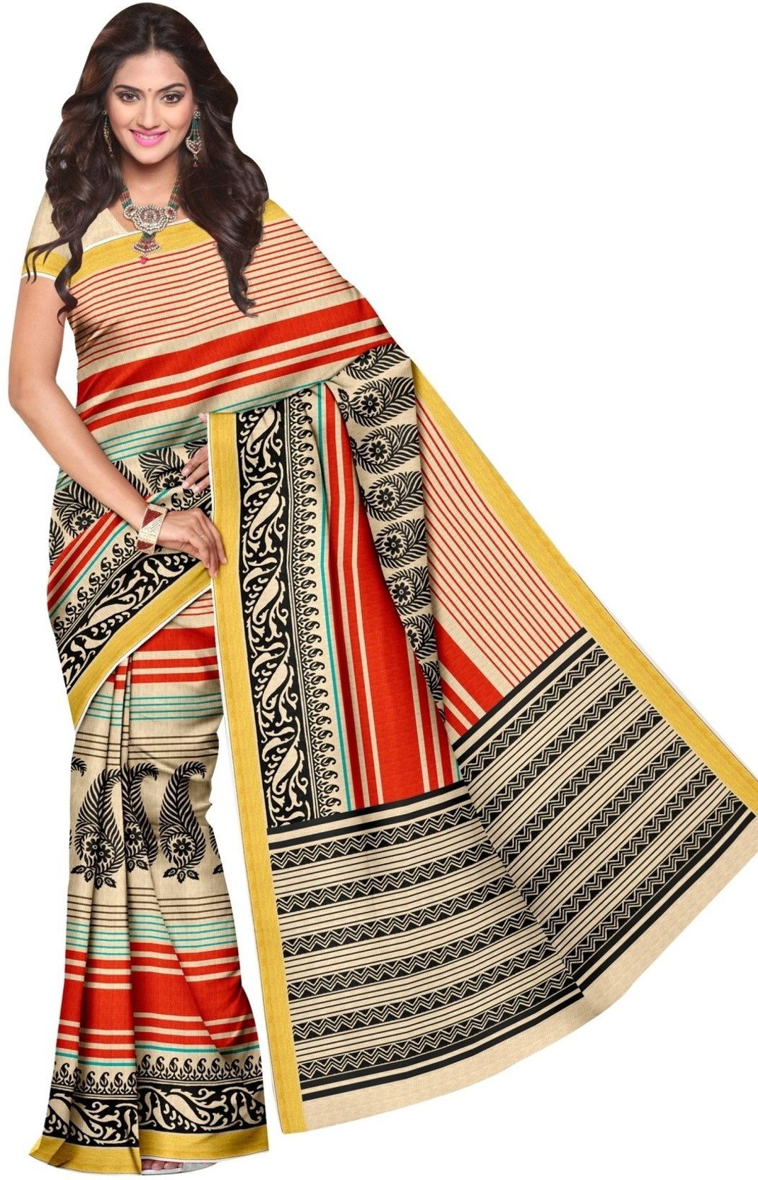 Voile sarees flipkart Clearance