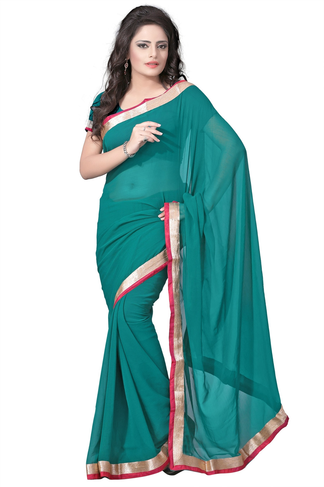 chiffon saree below 1000