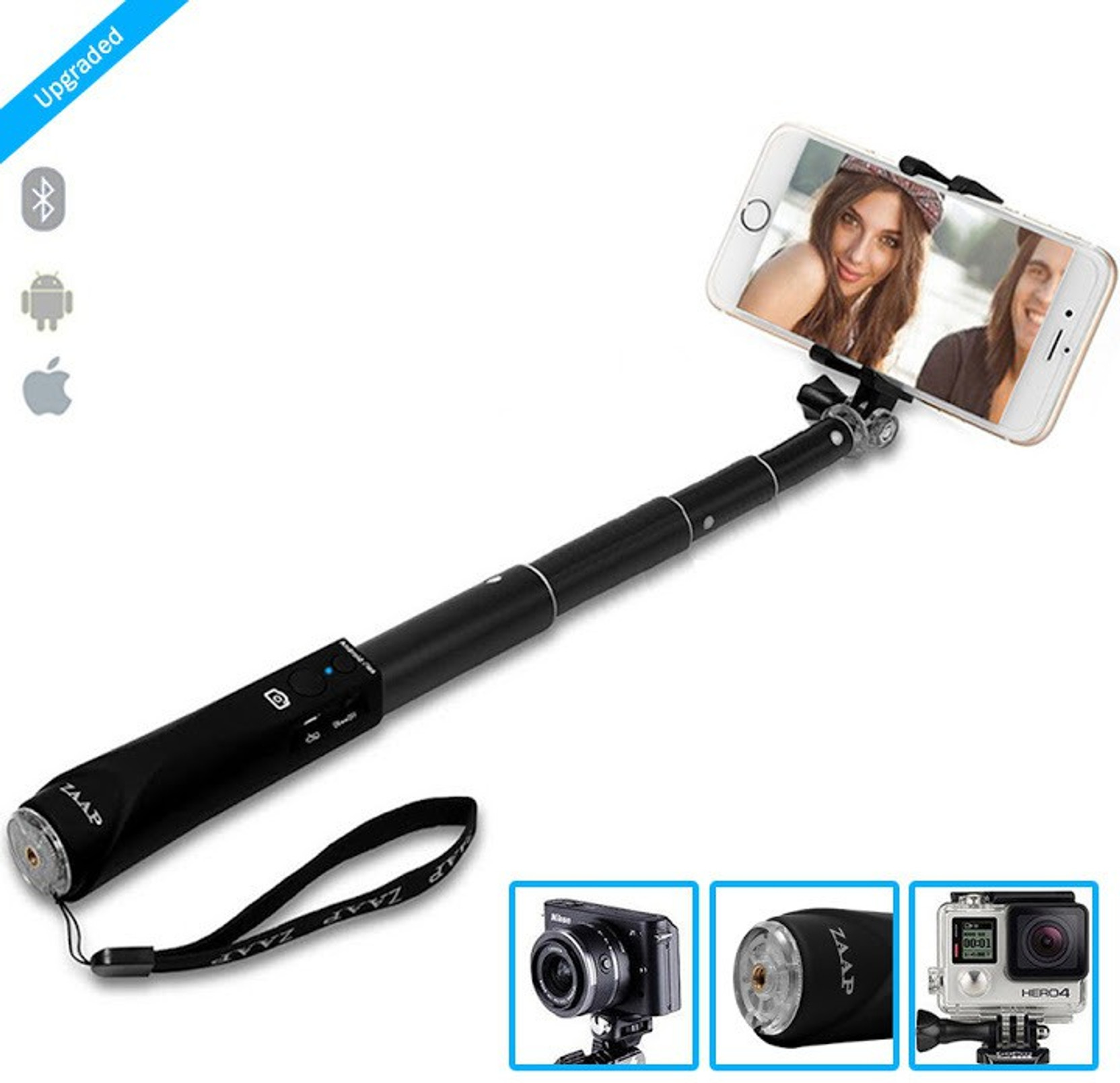 Zaap Bluetooth Selfie Stick Price in India - Buy Zaap ...