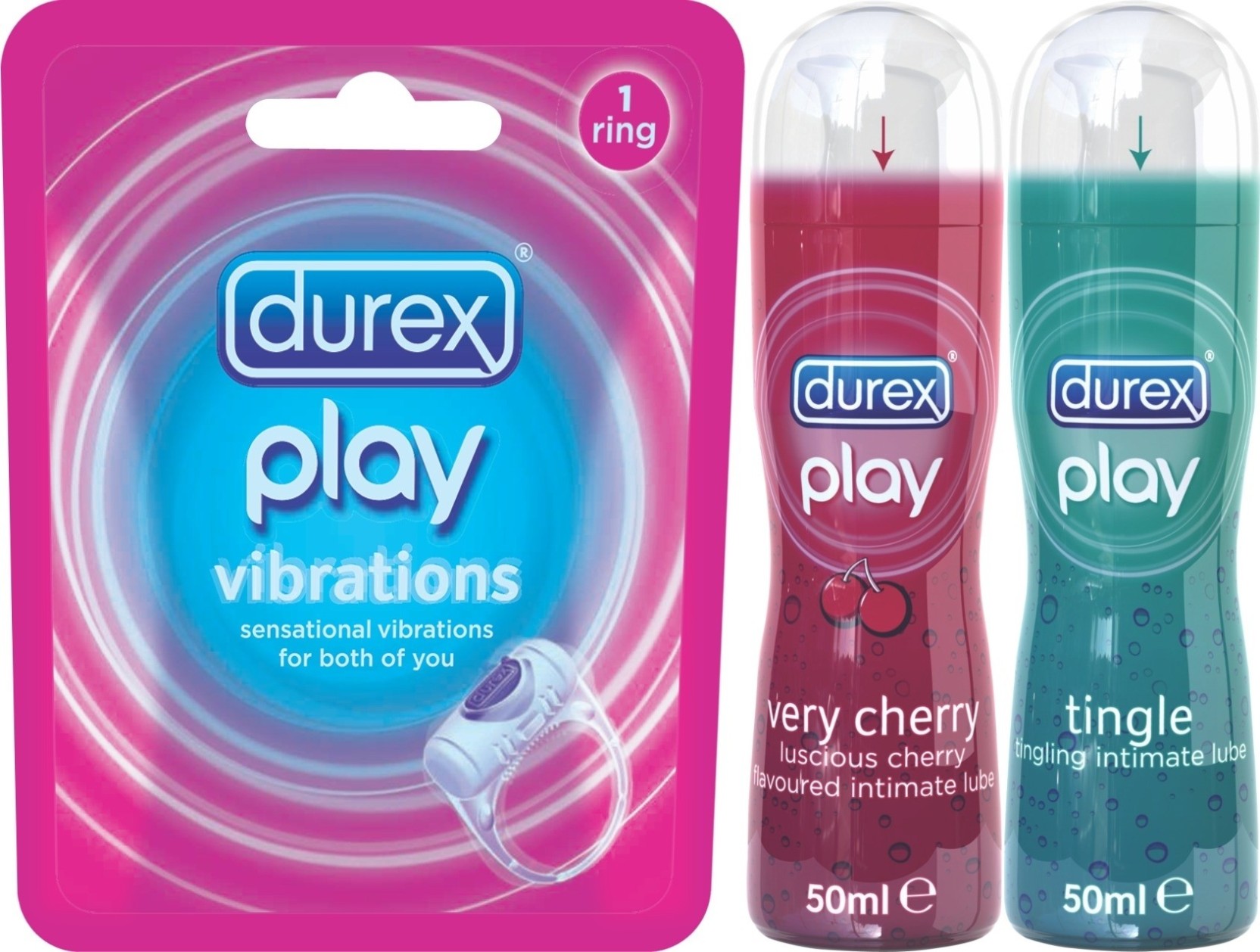 Durex Durex Play Vibrating Ring Vibrations Durex Play Gel Very