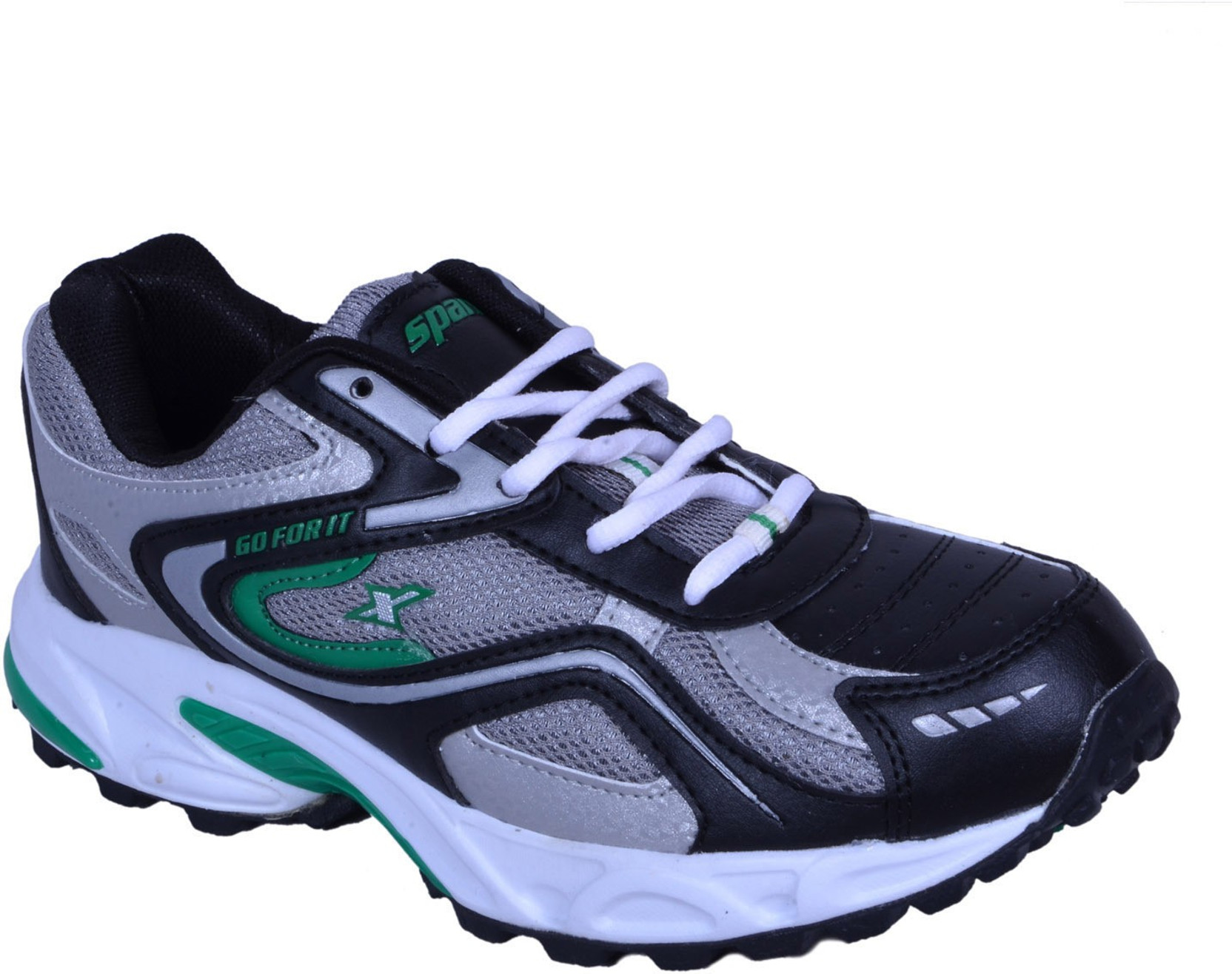 Sparx Running Shoes Buy Black Green Color Sparx Running Shoes Online