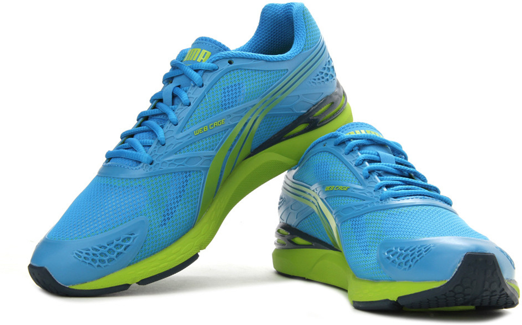 lime green puma shoes