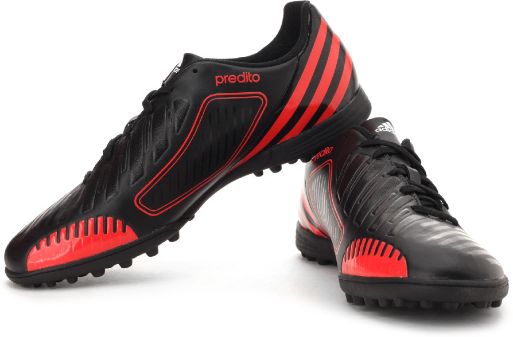 Adidas Predito LZ TRX TF Football Shoes - Buy Black, Red Color Adidas ...