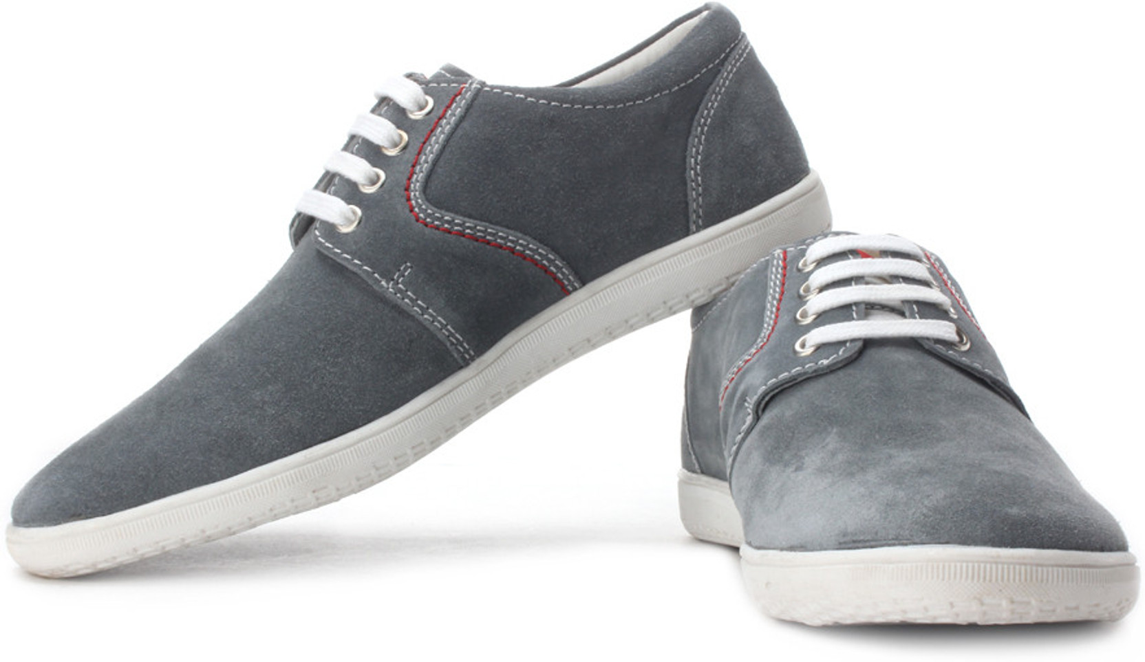 Lee Cooper Men Genuine Leather Corporate Casuals Buy Grey Color Lee