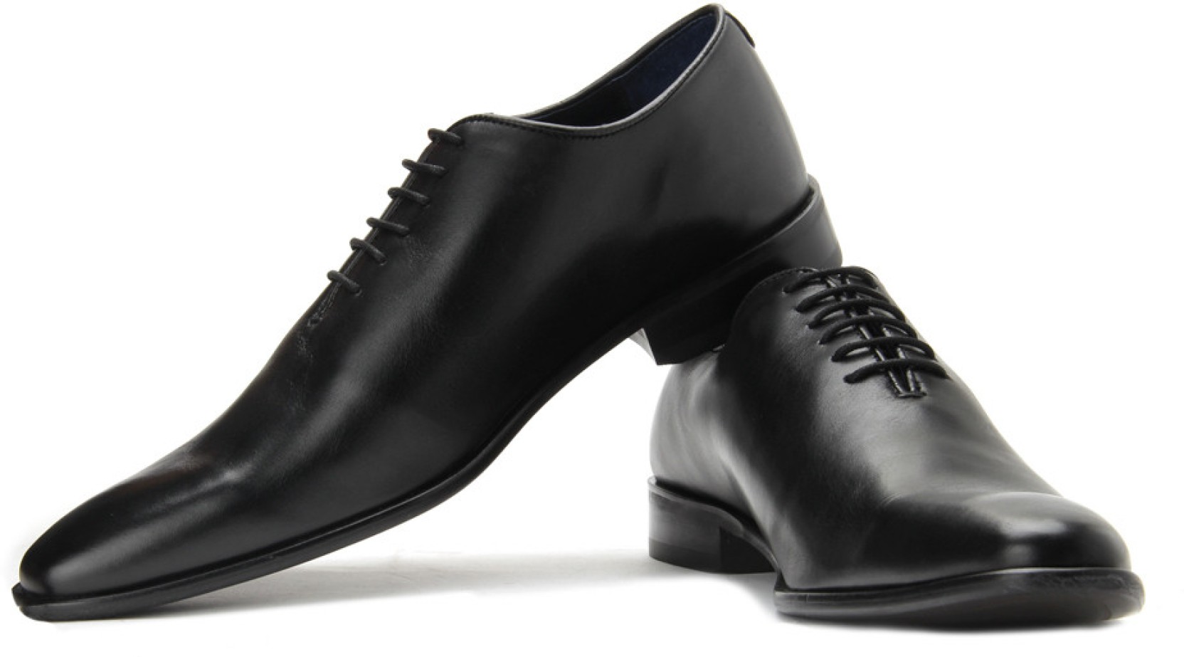 Louis Philippe Lace Up Shoes - Buy Black Color Louis Philippe Lace Up Shoes Online at Best Price ...