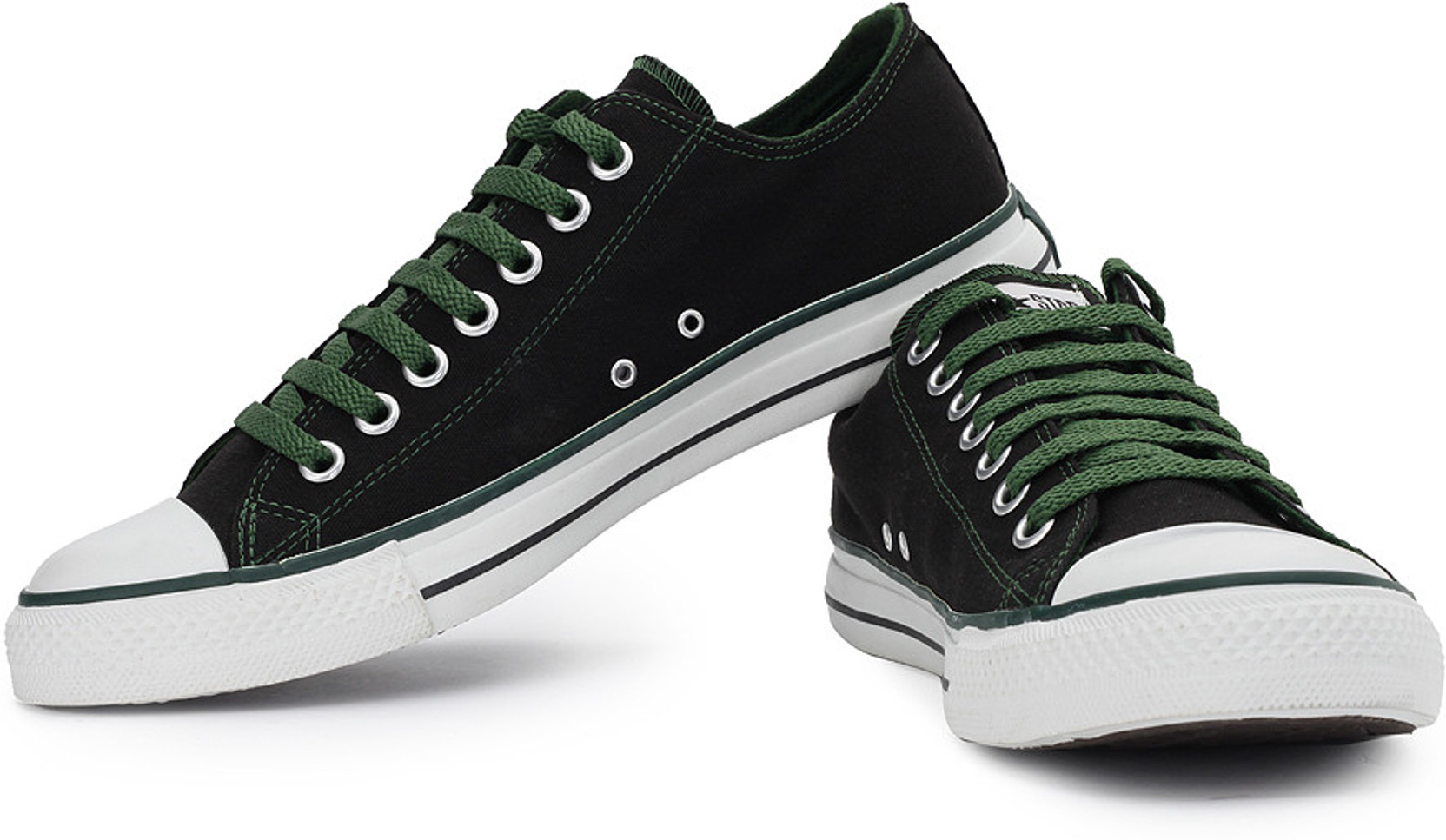 Converse Men Canvas Shoes - Buy Black, Green Color Converse Men Canvas Shoes Online at Best