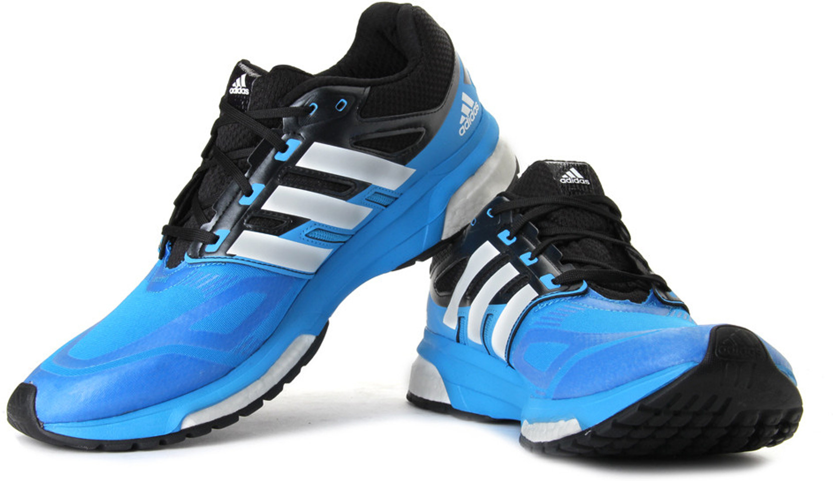 Adidas Response Boost Techfit M Running Shoes - Buy Blue ...
