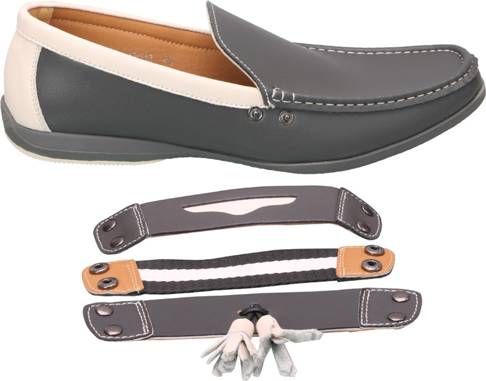 Action Loafers Shoes for Men Buy XY012GREY Color Action Loafers