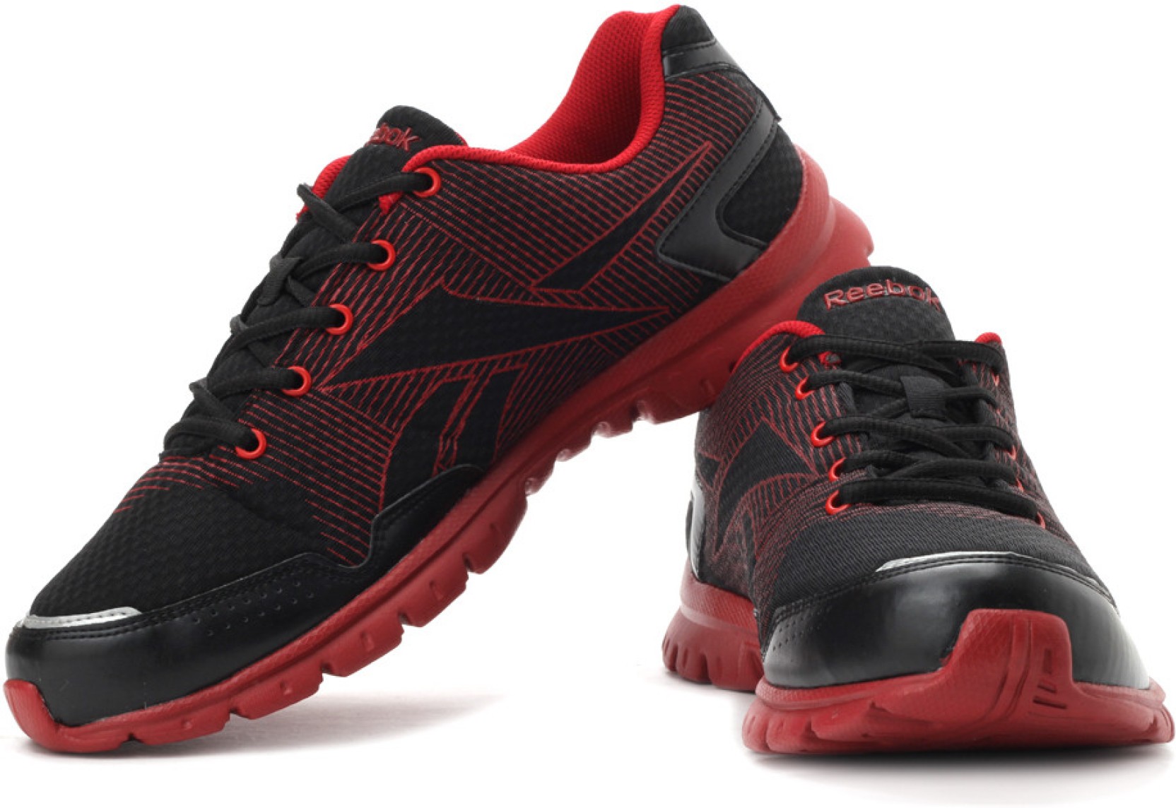 Reebok Rhythm Run Lp Running Shoes - Buy Black, Red Color ...