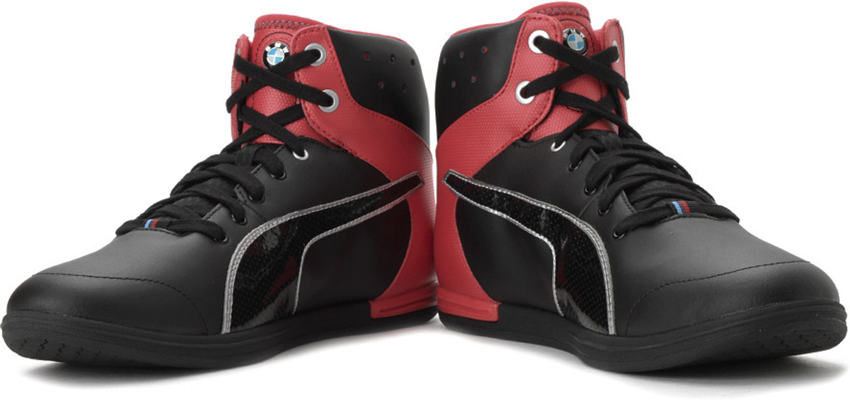 Puma Bmw M Pilot Mid Slick Sneakers Buy Black High Risk