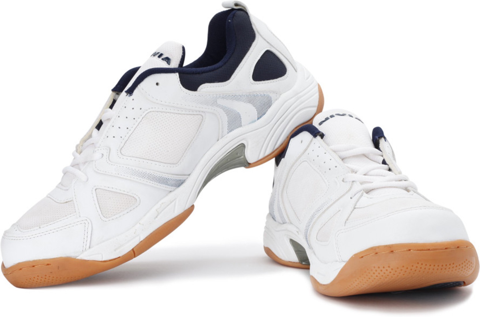 Nivia New Verdict Tennis Shoes - Buy White, Black Color Nivia New ...