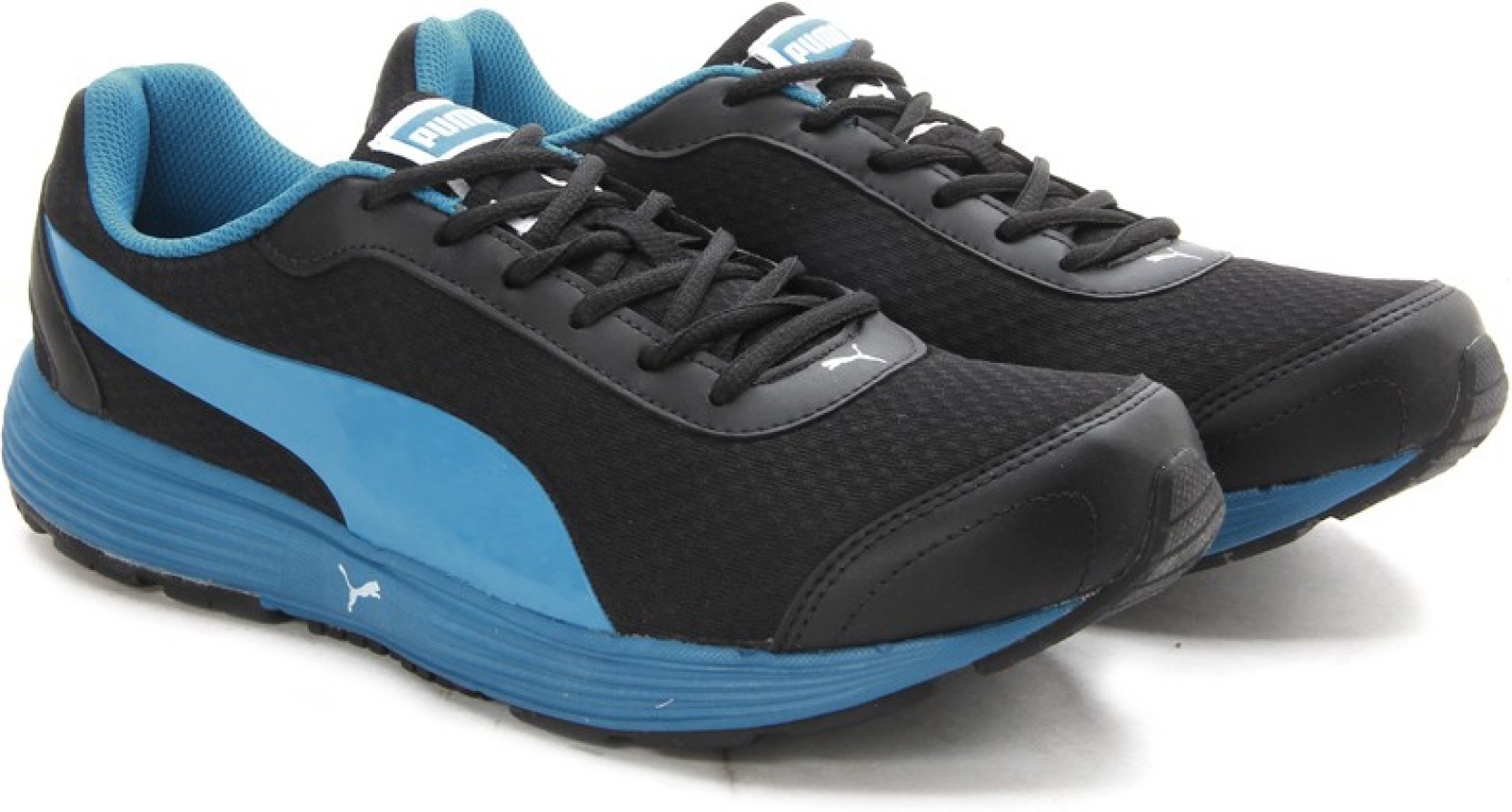 Puma Reef Fashion DP Running Shoes - Buy black-blue Jewel-white Color ...