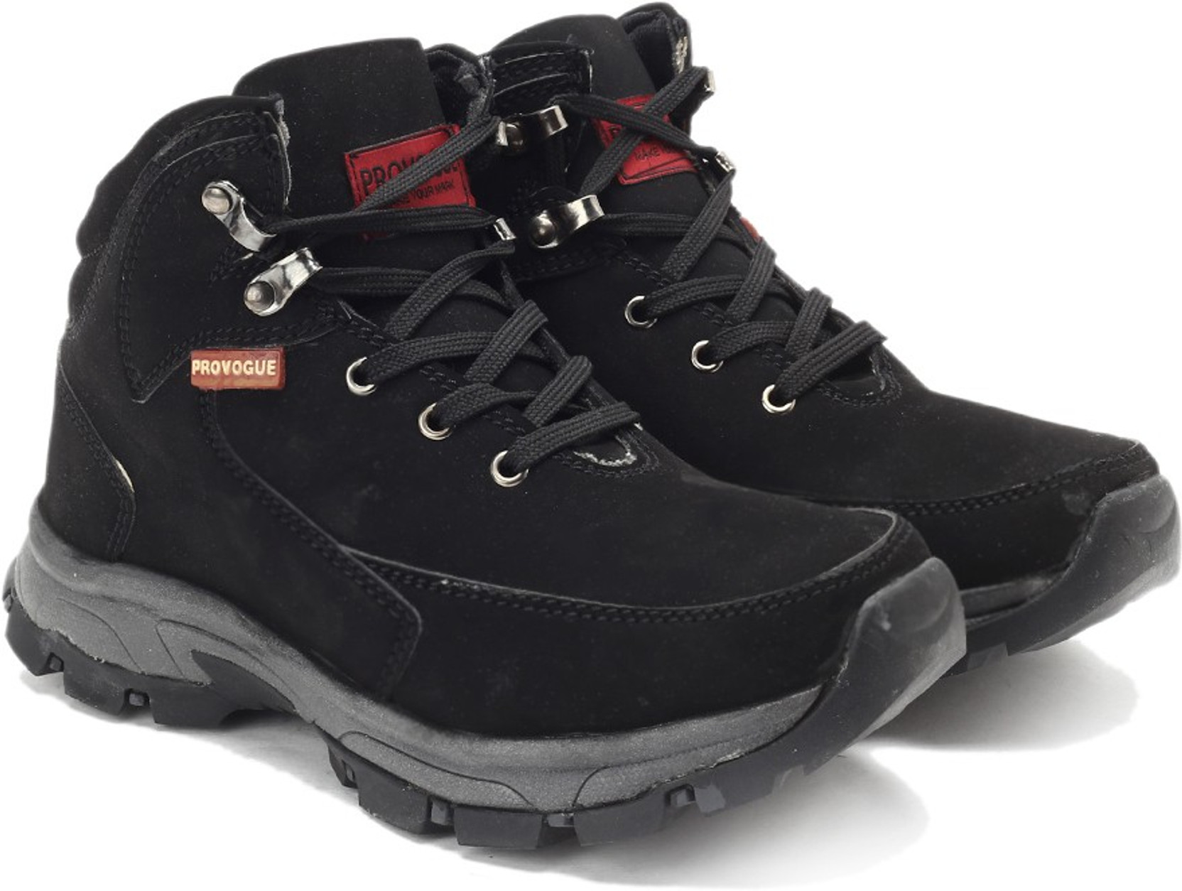 Provogue Boots Buy Black Color Provogue Boots Online at Best Price