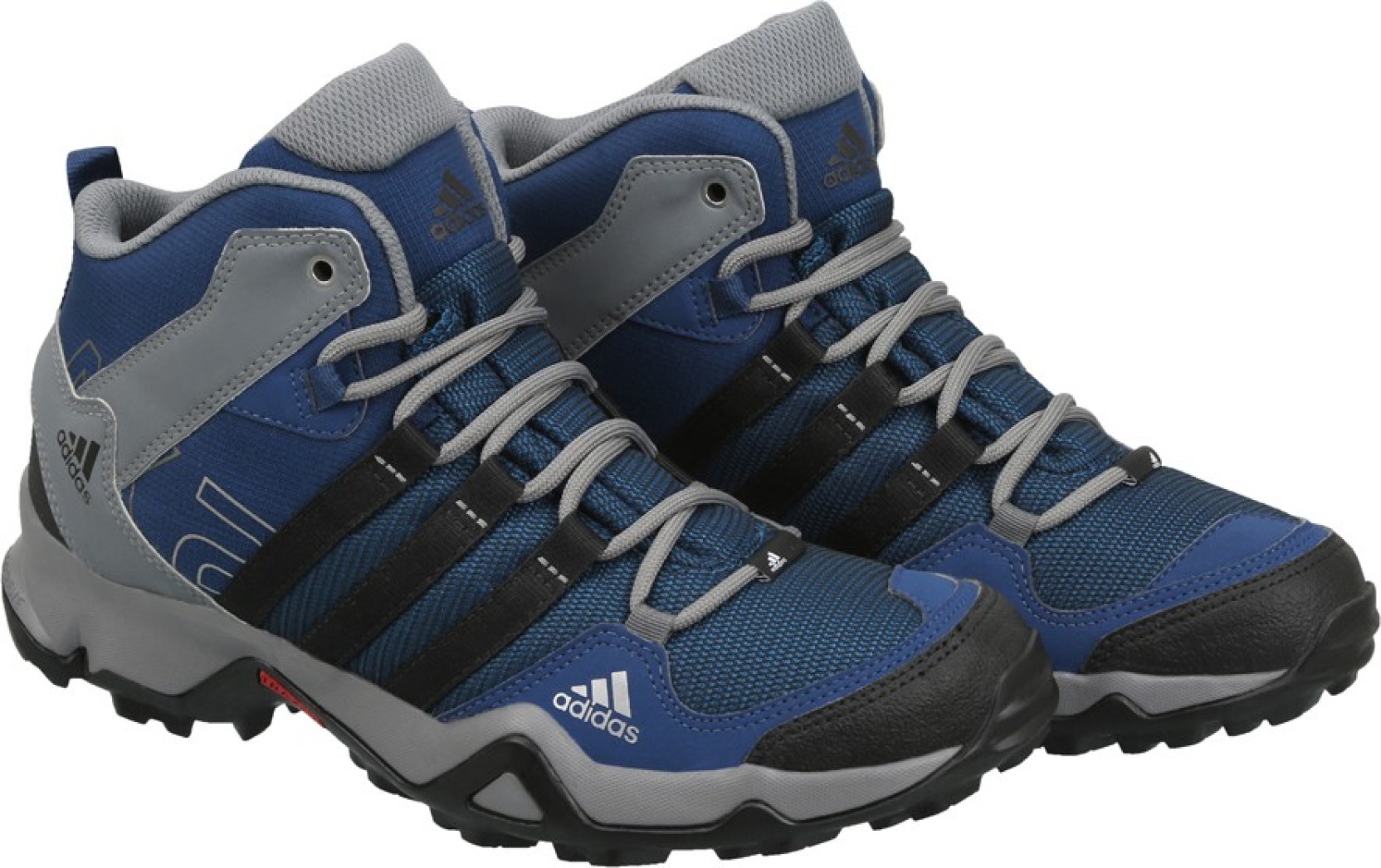 Adidas AX2 MID Outdoor Shoes - Buy MYSBLU/CBLACK/TECSTE/MYSB Color ...