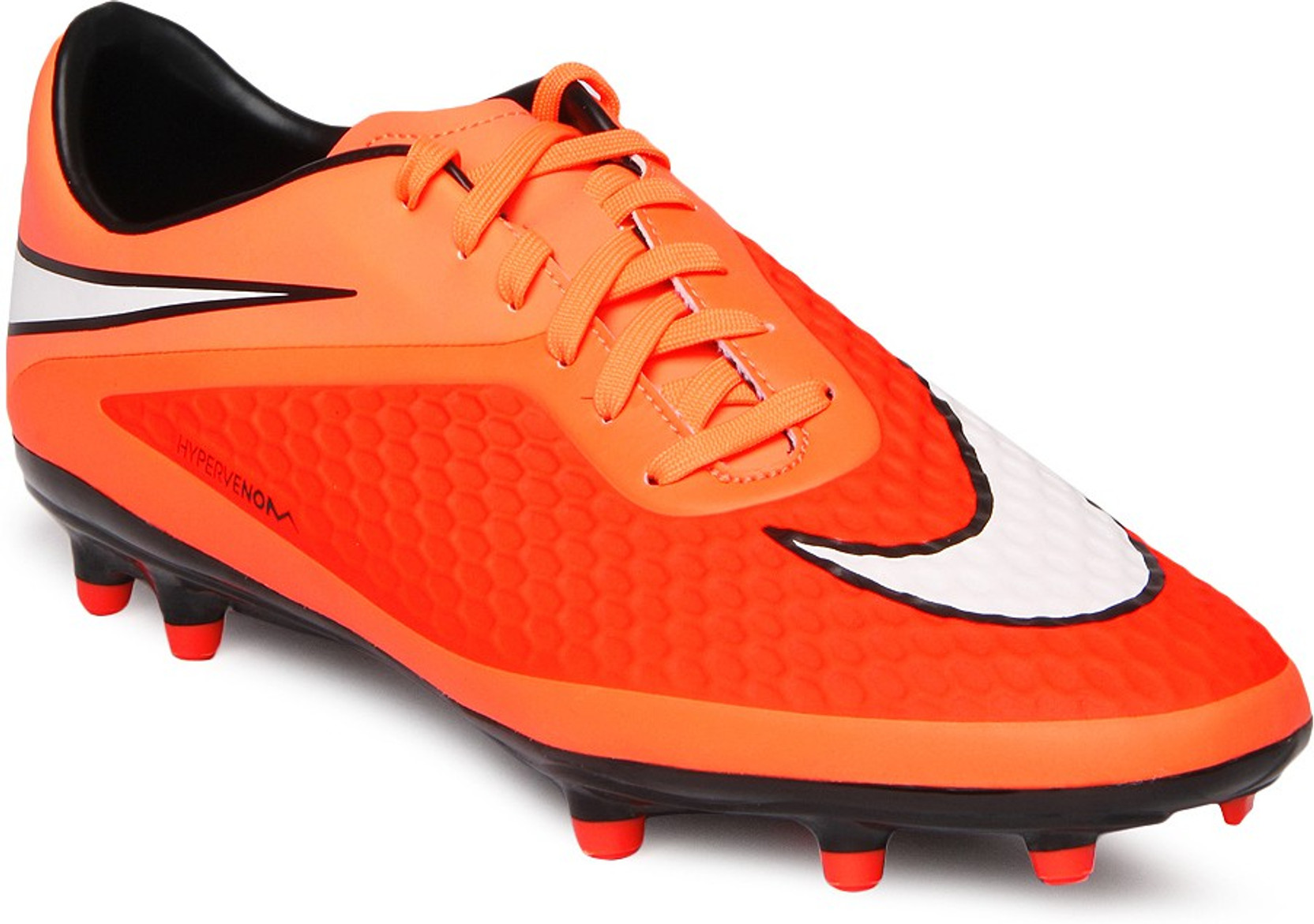 Nike Hypervenom Phelon Fg Football Shoes - Buy HYPR CRMSN/WHITE-ATMC ORNG-BLK Color Nike