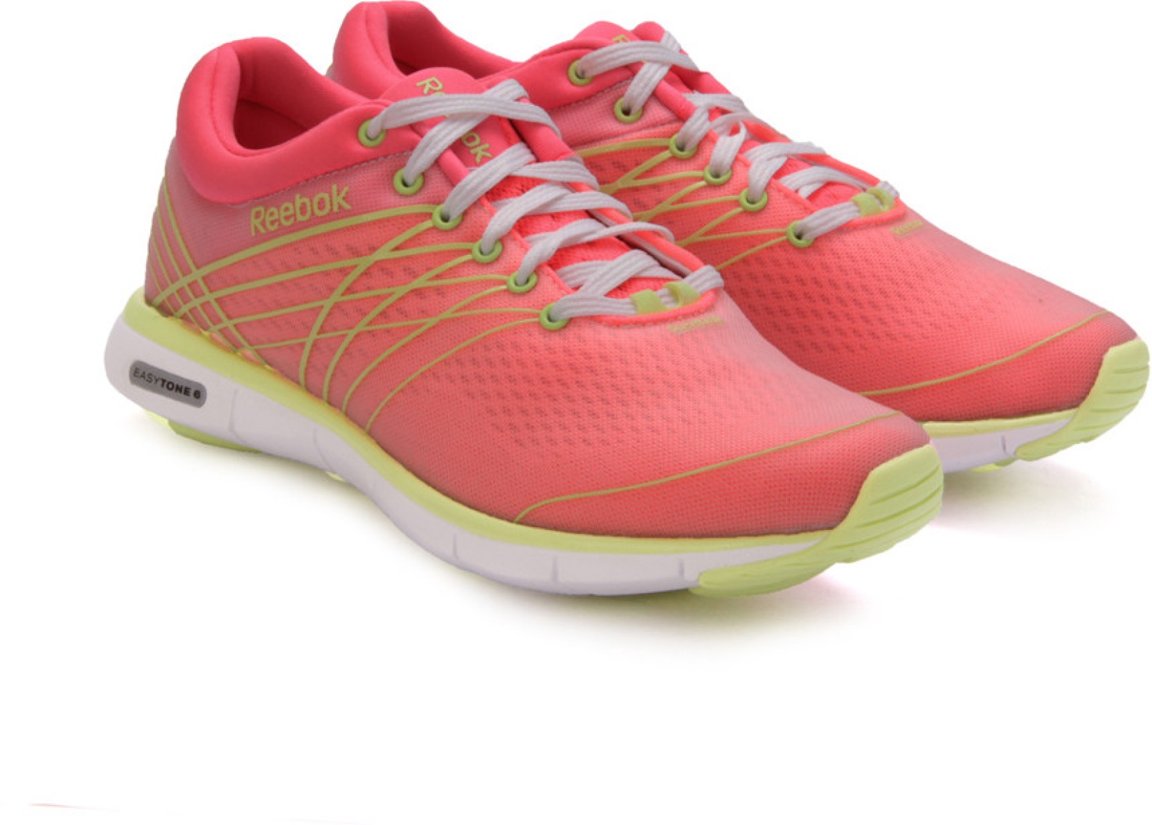  Reebok  Easytone 6 Fly Running Shoes  Buy Pink Lemon 
