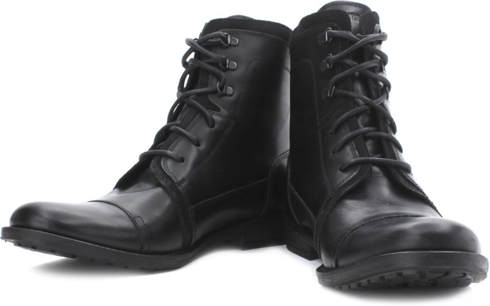 Levi's Ankle Length Boots - Buy Black Color Levi's Ankle Length Boots ...