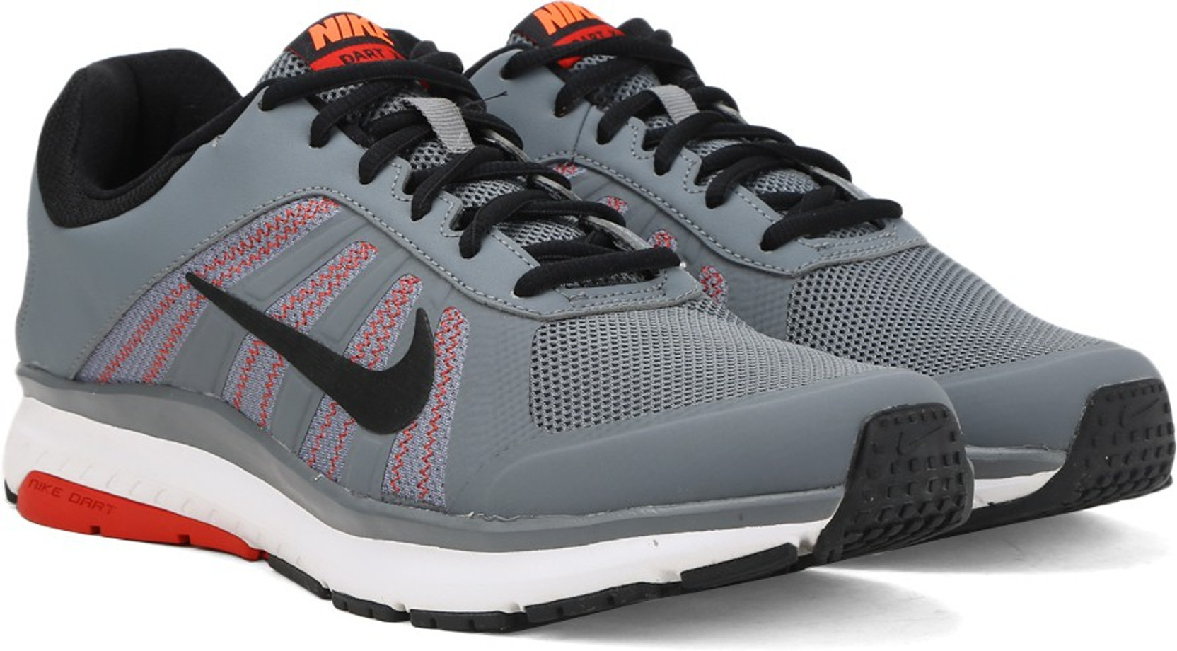 Nike DART 12 MSL Running Shoes - Buy COL GYBLACK Color Nike DART 12 MSL Running Shoes Online at