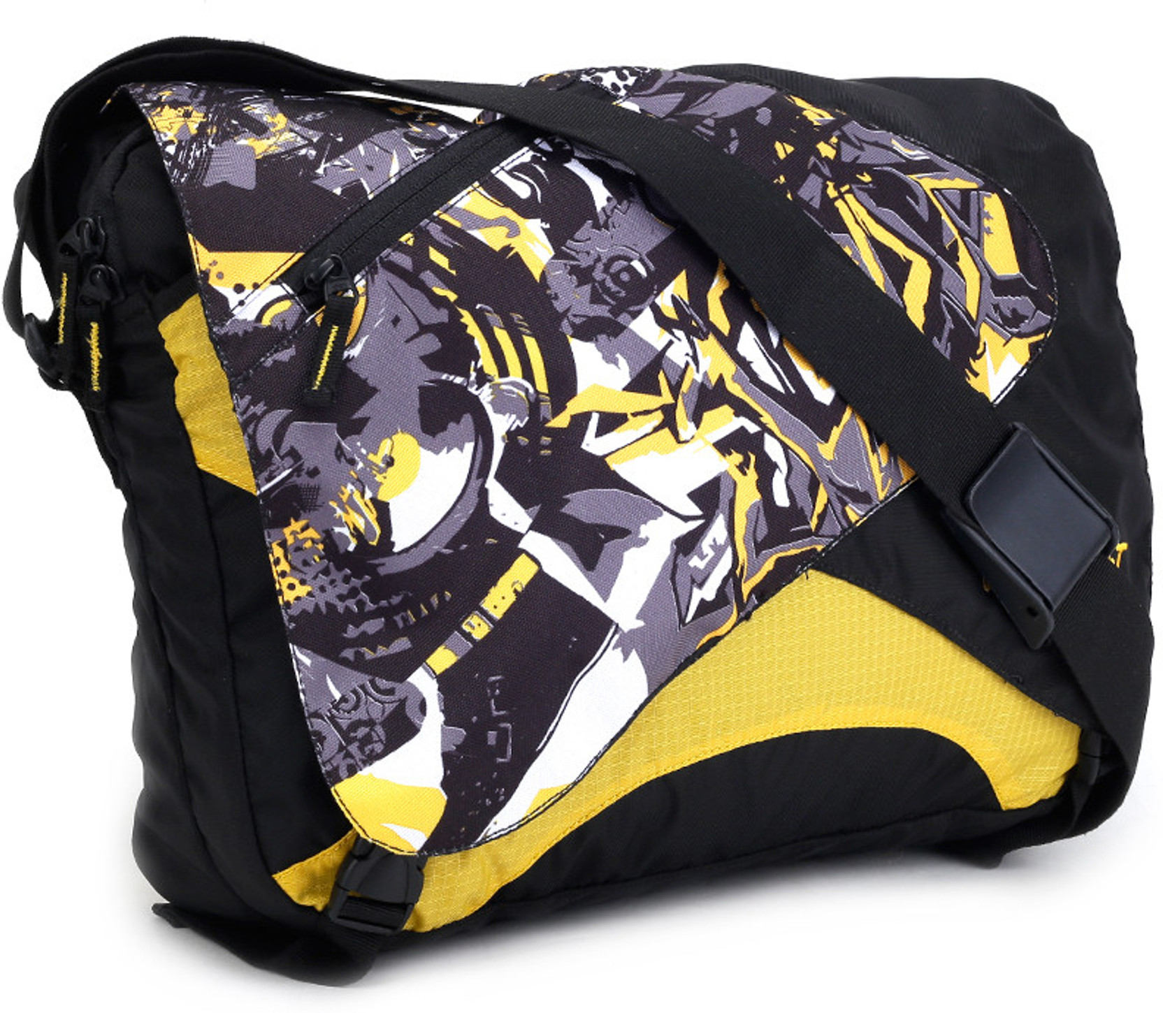 Wildcraft Men & Women Multicolor Messenger Bag Yellow Price in India