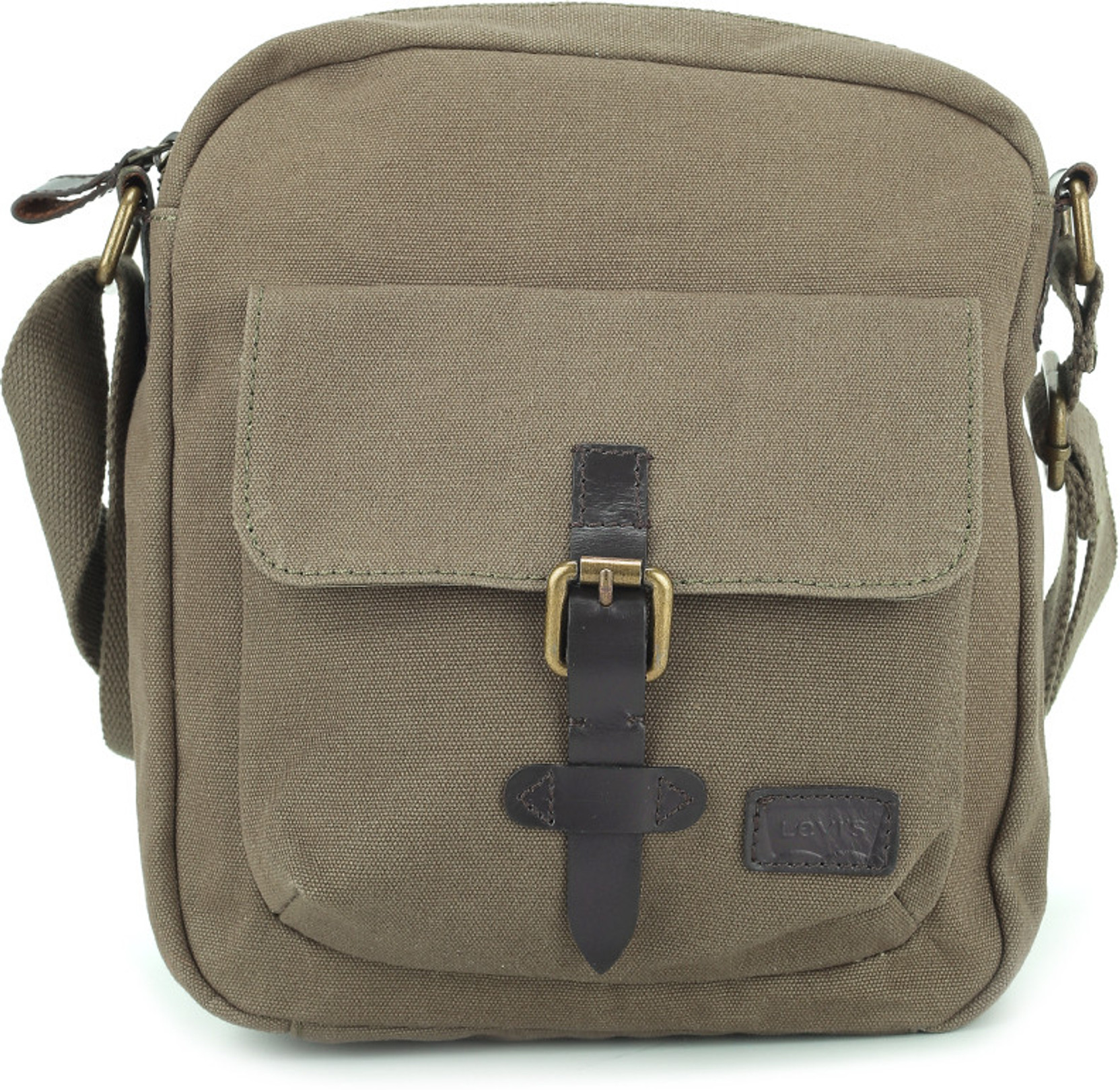 Levi's Men Khaki Messenger Bag Khaki Price in India