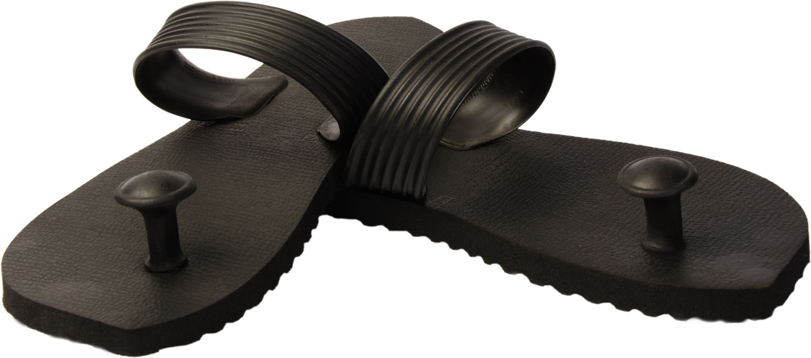 Methiyadi Raaga Flip Flops - Buy Black Color Methiyadi Raaga Flip Flops Online at Best Price 