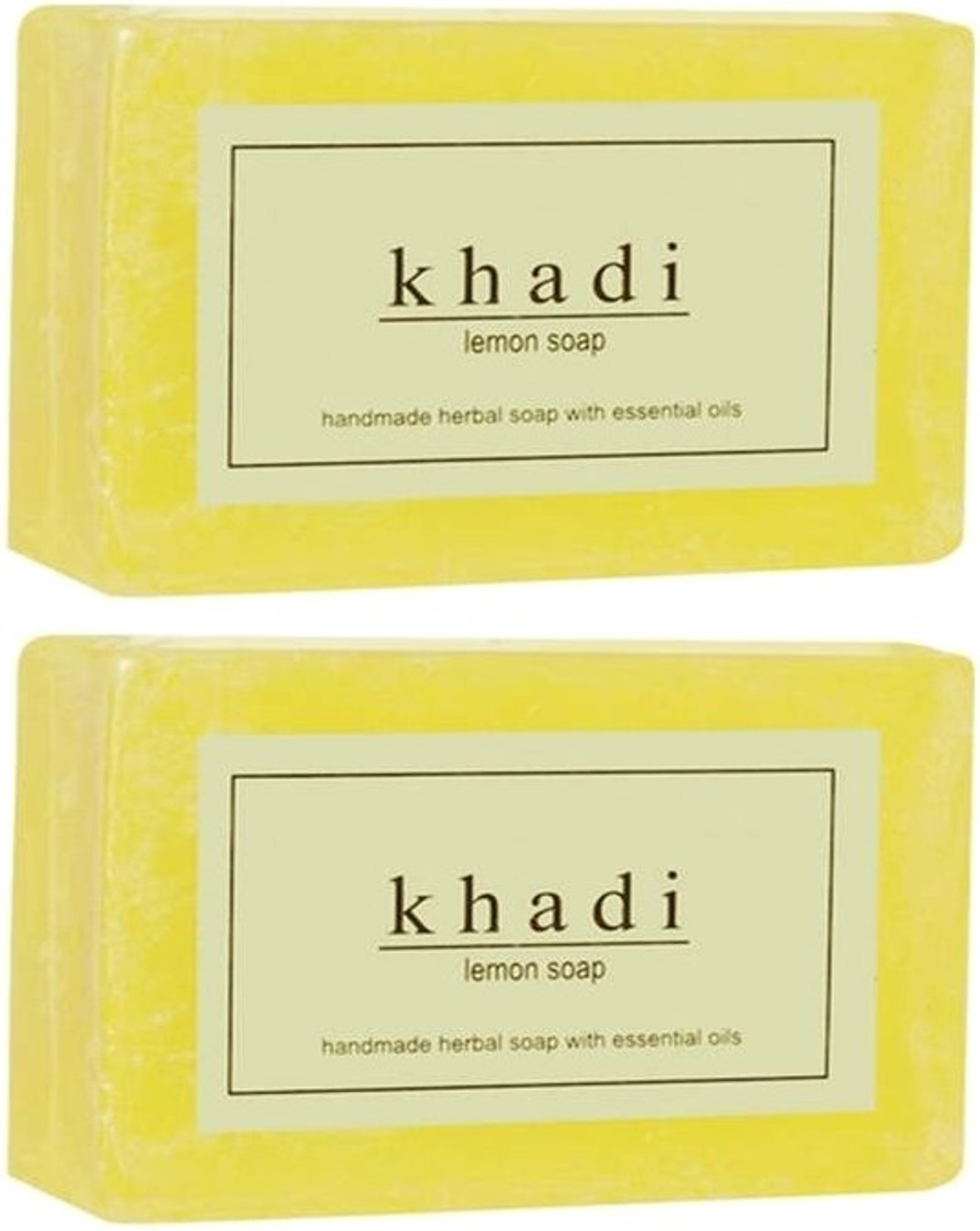 Khadi Natural Lemon Soap Pack of 2 Price in India, Buy Khadi