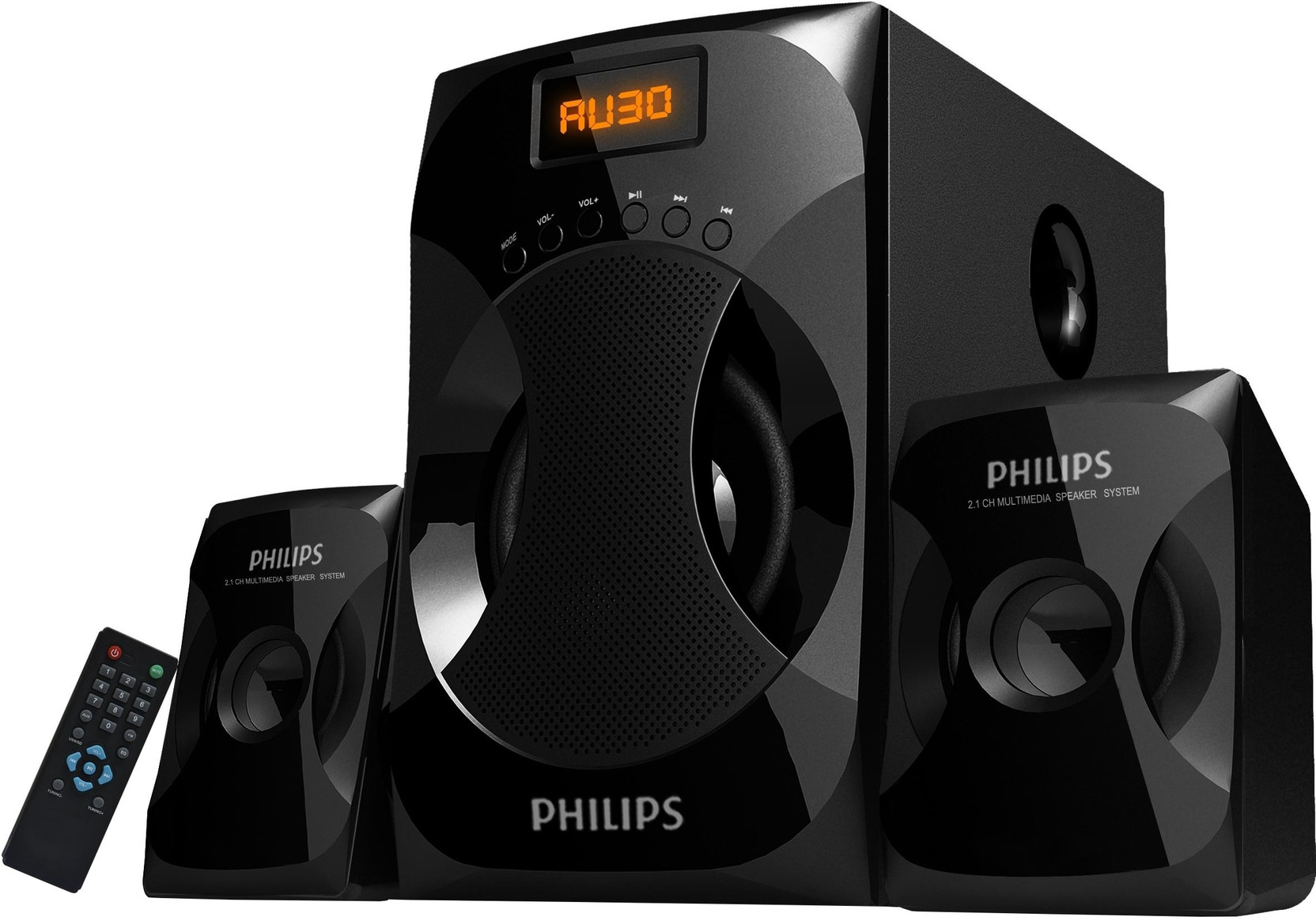 Buy Philips 2 1 Multimedia Speaker System Explode Mms4040f 94 Online From