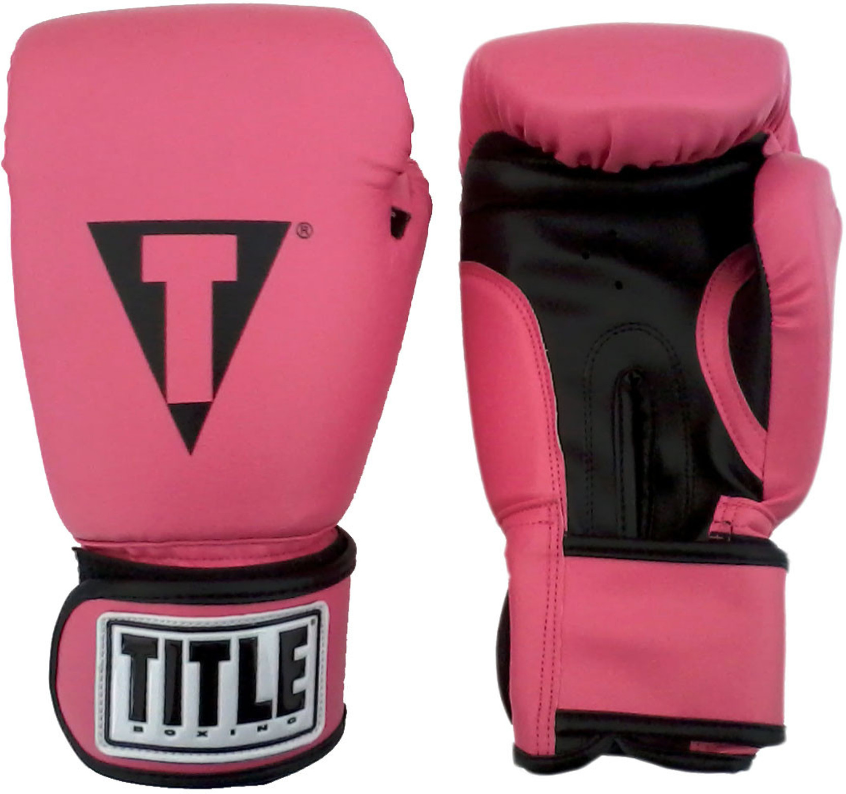 Title Aerobic Boxing Gloves (M, Pink, Black) Buy Title Aerobic Boxing
