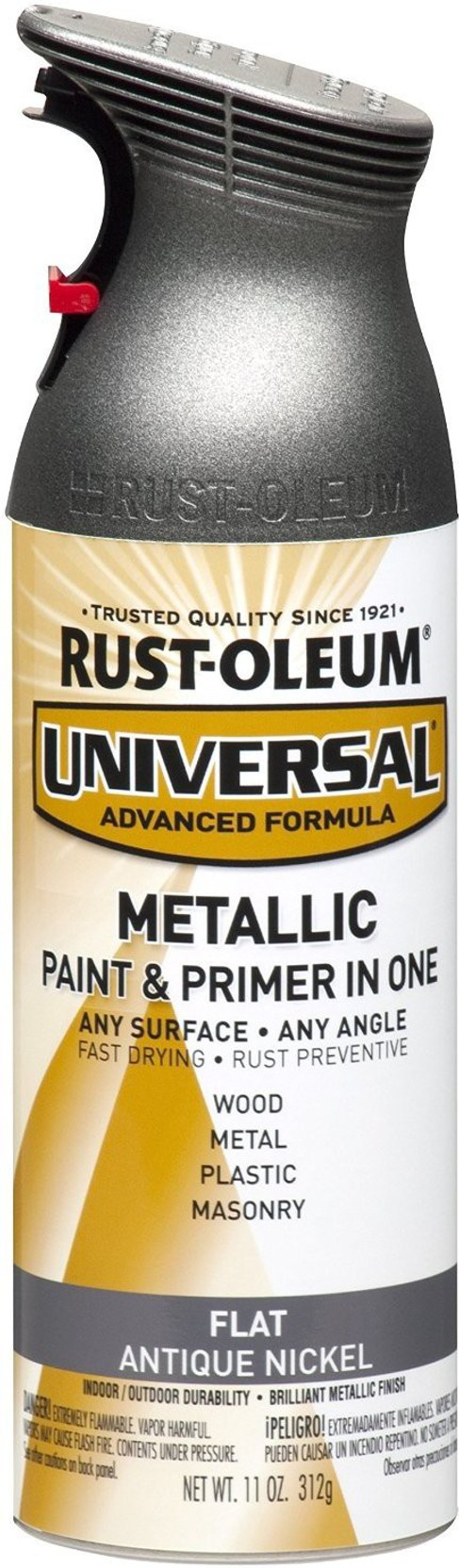 Flipkart Rust Oleum Universal Flat Metallic Spray Paint Color Spray Paint Color Antique Nickel Share