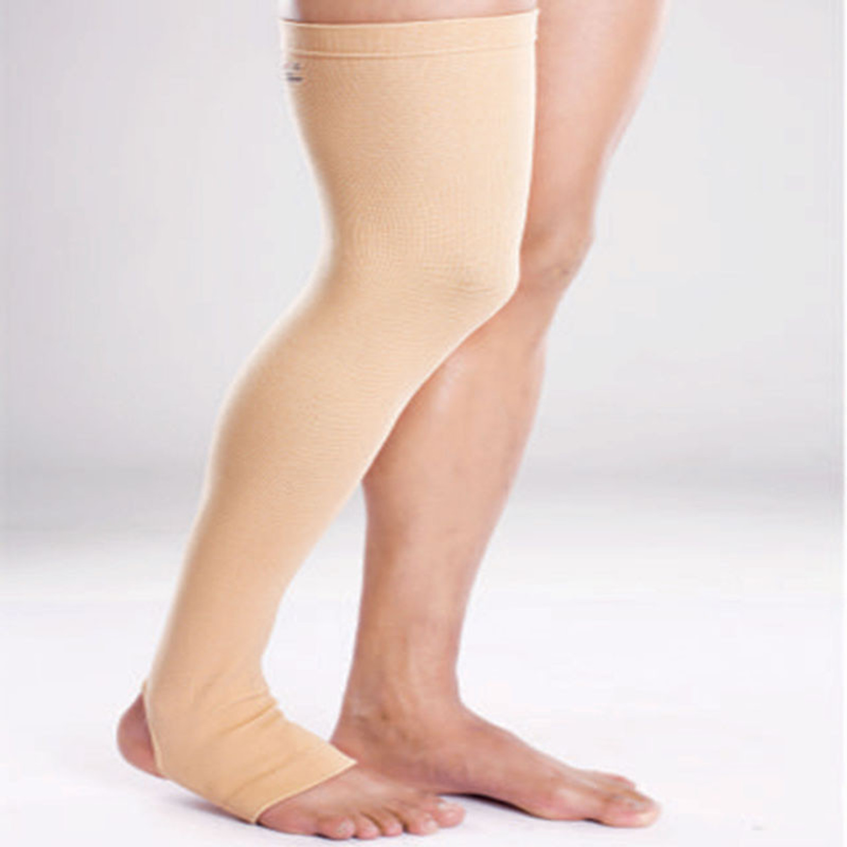 Tynor Medical Compression Stocking Mid Thigh Knee Support (M, Beige