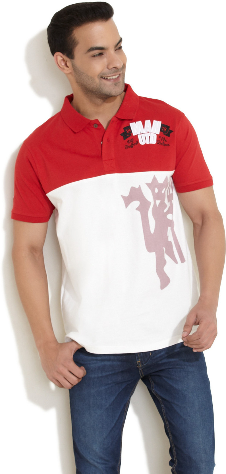 Manchester United Polo T Shirt India