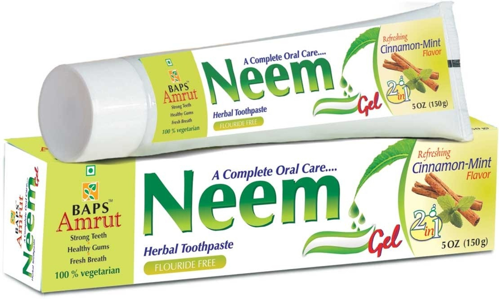 BAPS Amrut Neem Gel Toothpaste Toothpaste Buy Baby Care Products in