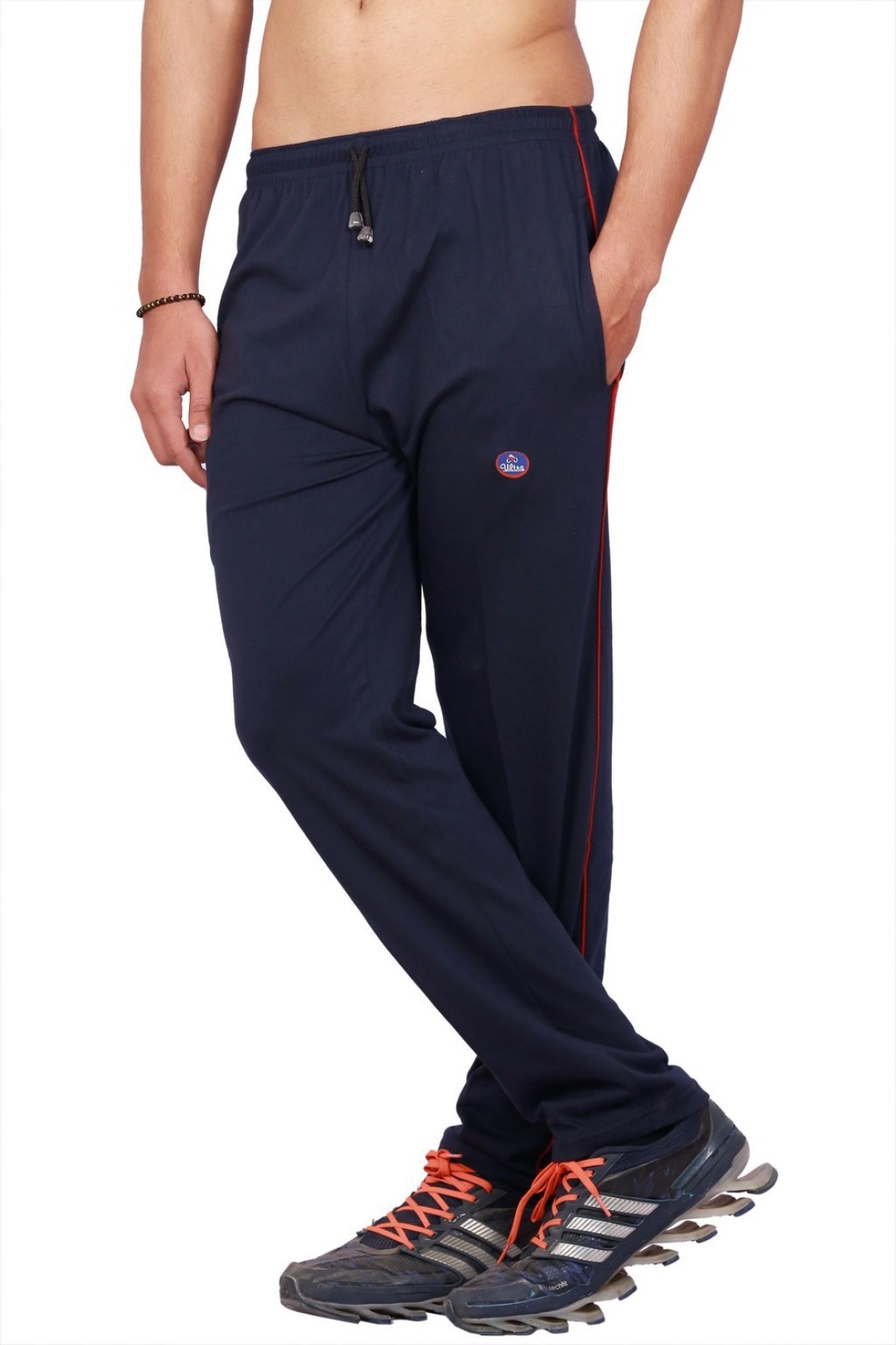 Vimal Ultra Solid Men's Dark Blue Track Pants - Buy Navy Vimal Ultra ...