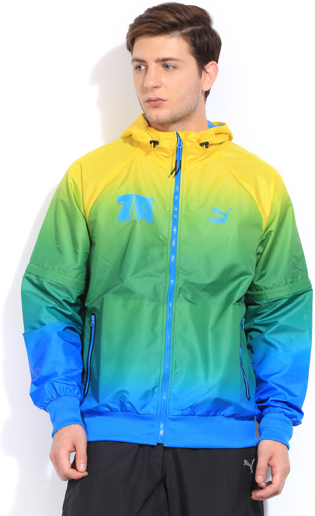 Puma Solid Men's Track Suit Buy FRENCH BLUE Puma Solid Men's Track