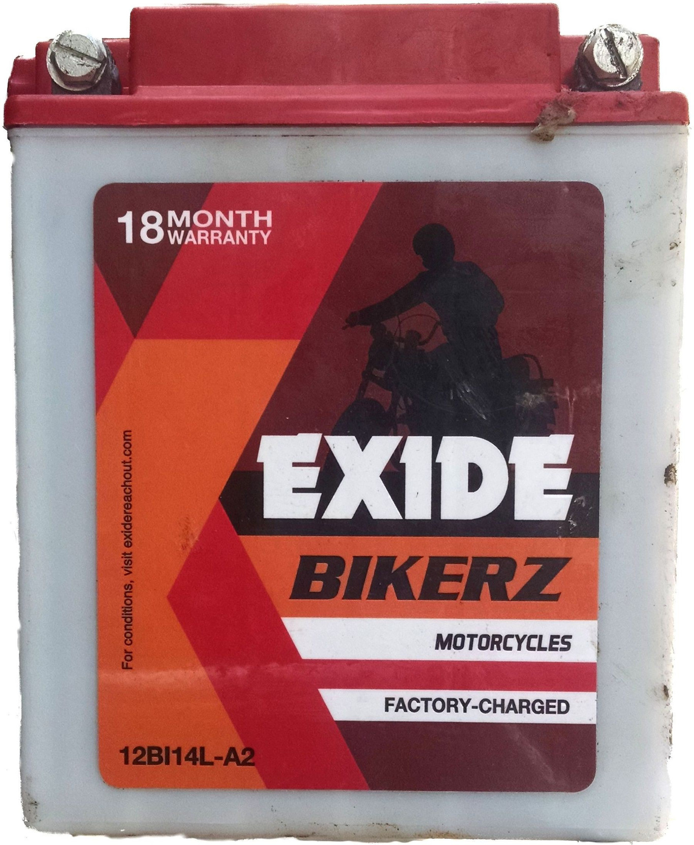 EXIDE Bikerz 12V 14AMP 14 Ah Battery for Bike Price in India Buy
