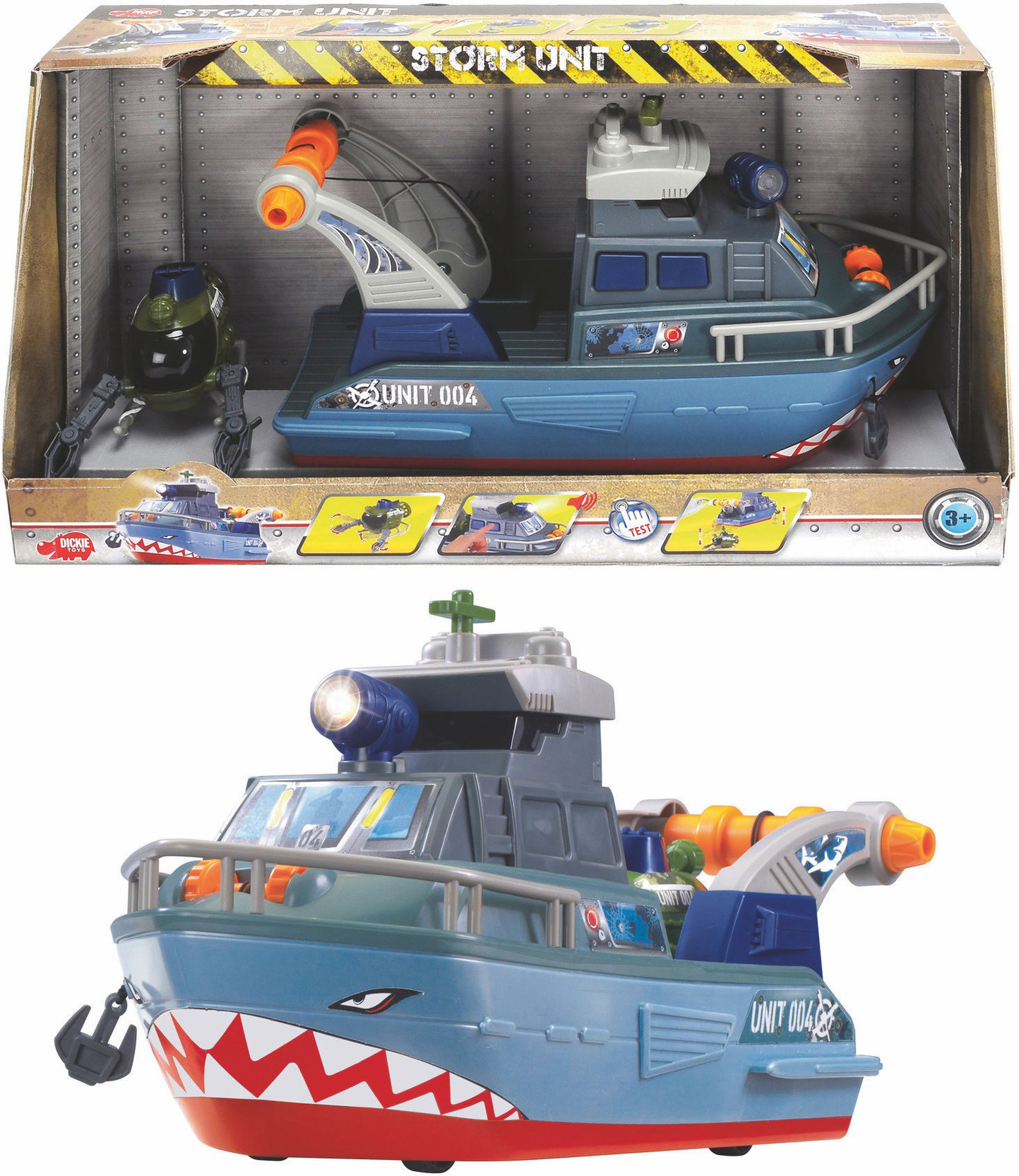 dickie explorer boat