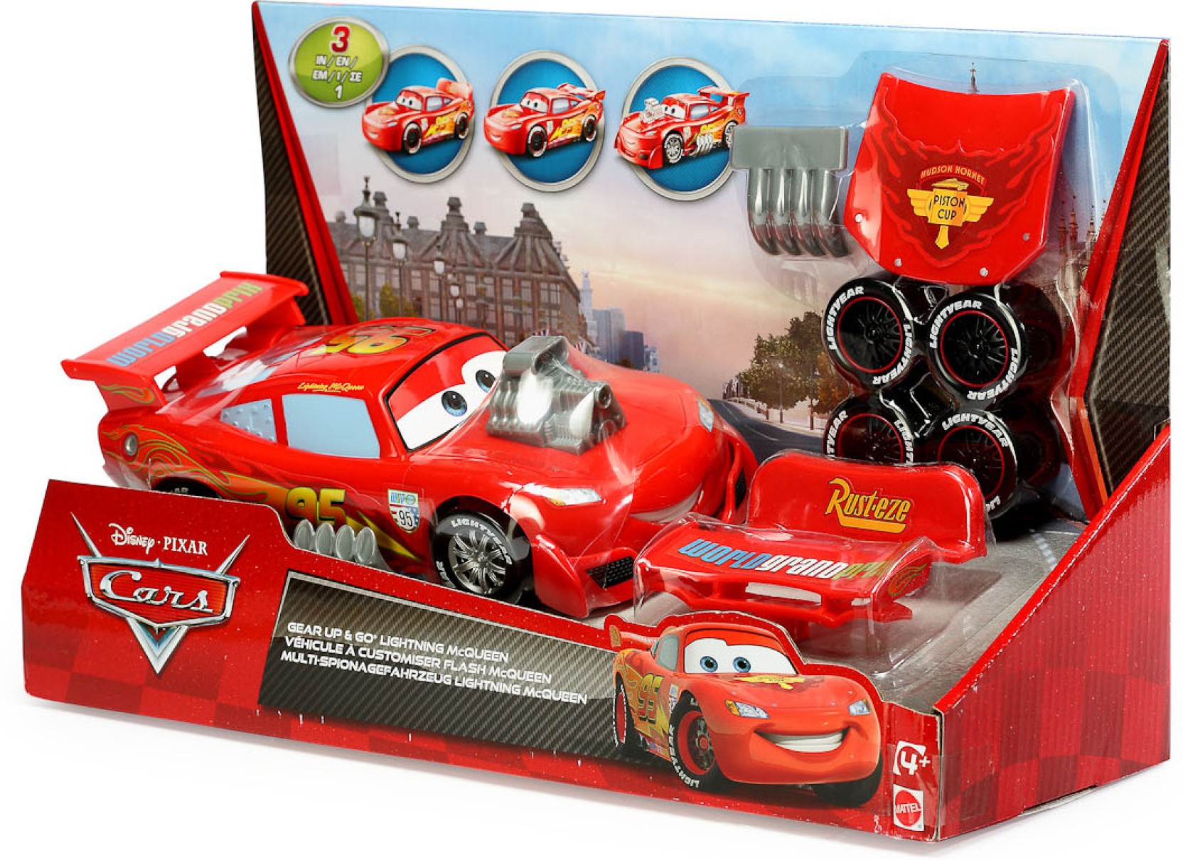 Disney Cars - Gear Up and Go Lightning Mcqueen - Cars - Gear Up and Go