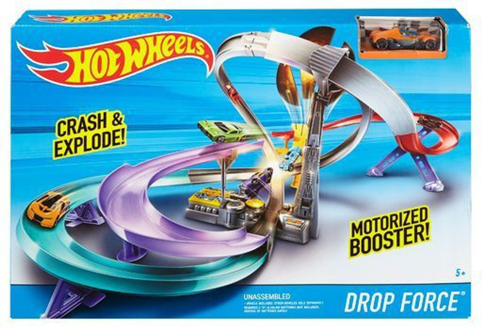 Hot Wheels Drop Force Track Set Drop Force Track Set . shop for Hot