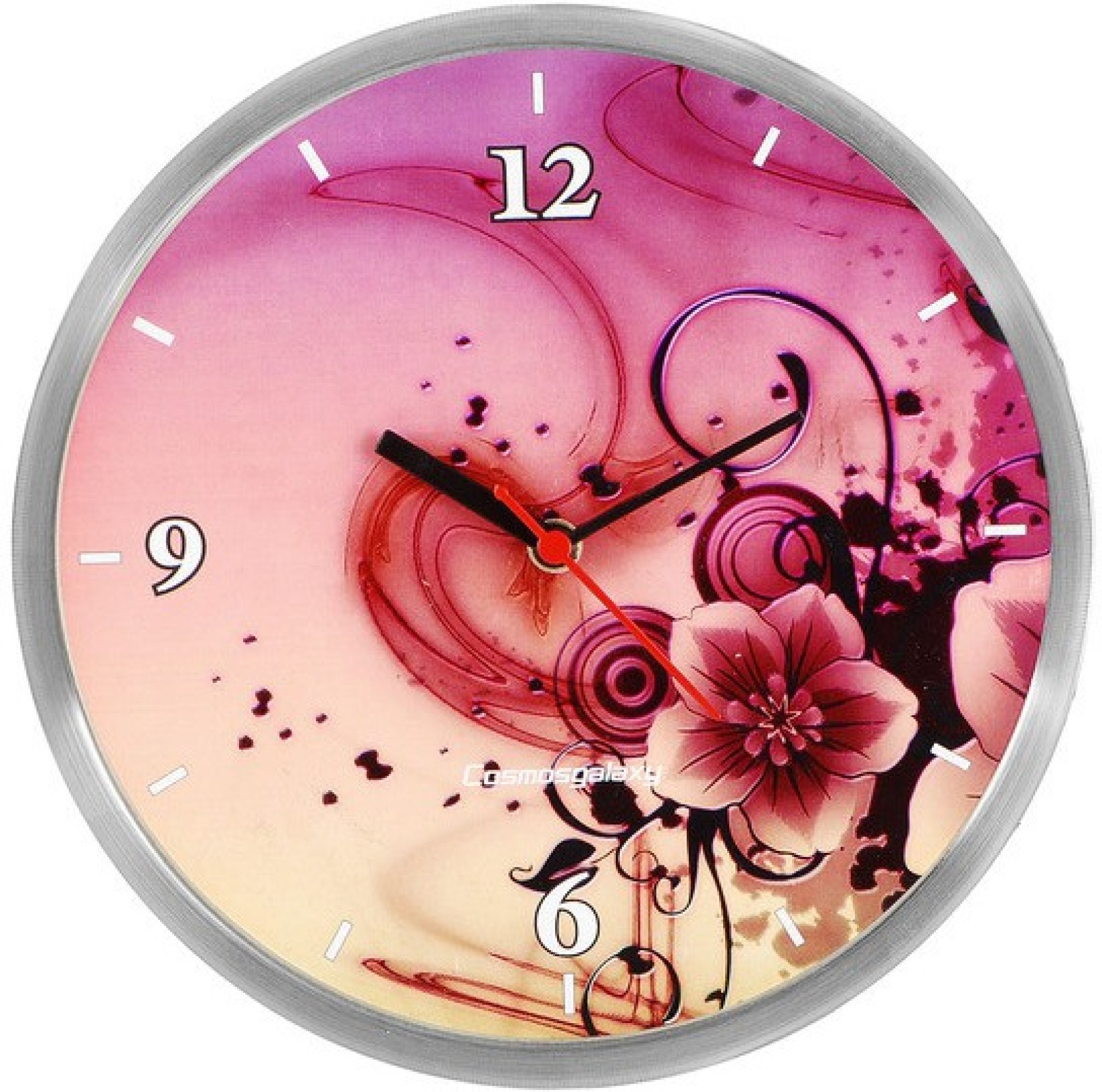 Cosmosgalaxy Analog 25 Cm X 25 Cm Wall Clock Price In India Buy Cosmosgalaxy Analog 25 Cm X 25 Cm Wall Clock Online At Flipkartcom