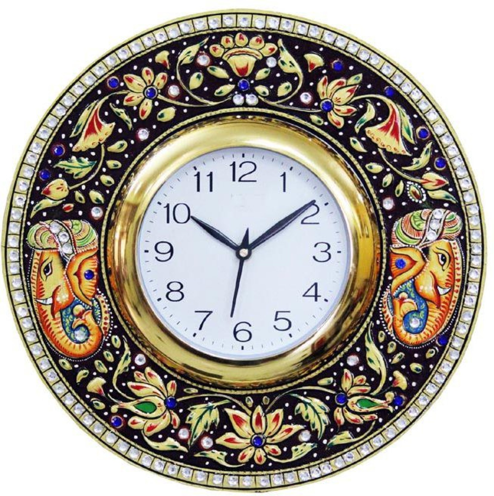 Craft Junction Analog 31 cm Dia Wall Clock Price in India - Buy Craft ...