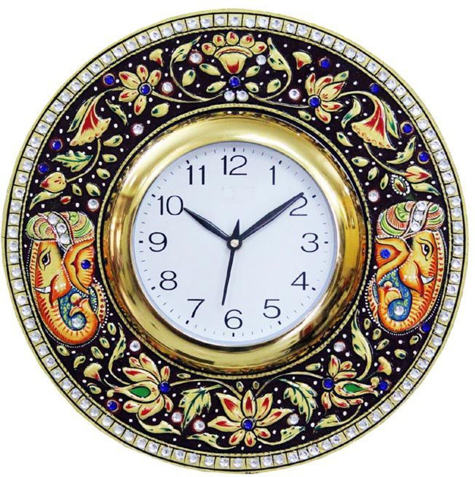 Craft Junction Analog 31 cm Dia Wall Clock Price in India - Buy Craft ...