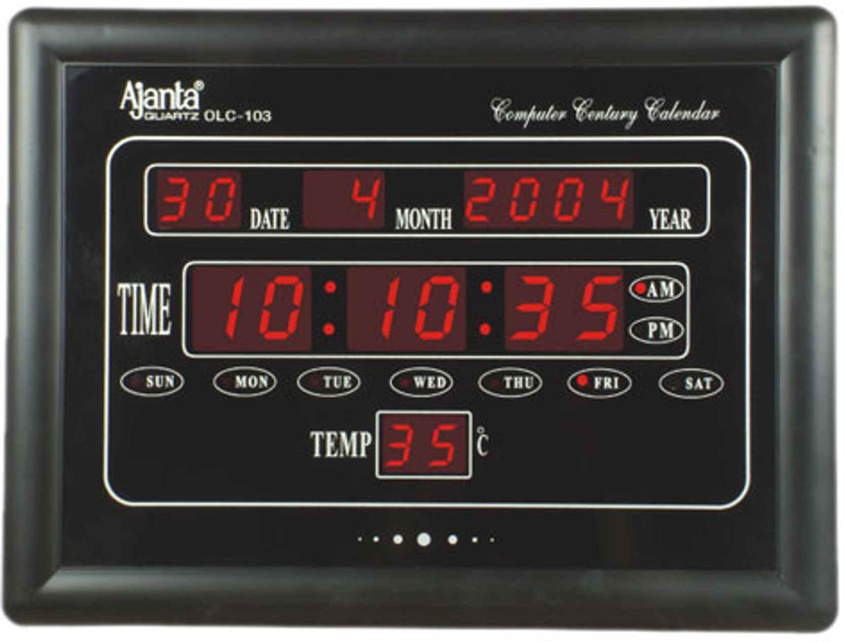 Ajanta Digital Wall Clock Price in India Buy Ajanta Digital Wall