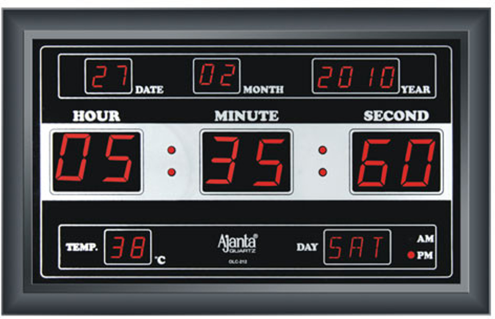 ajanta digital watch time setting