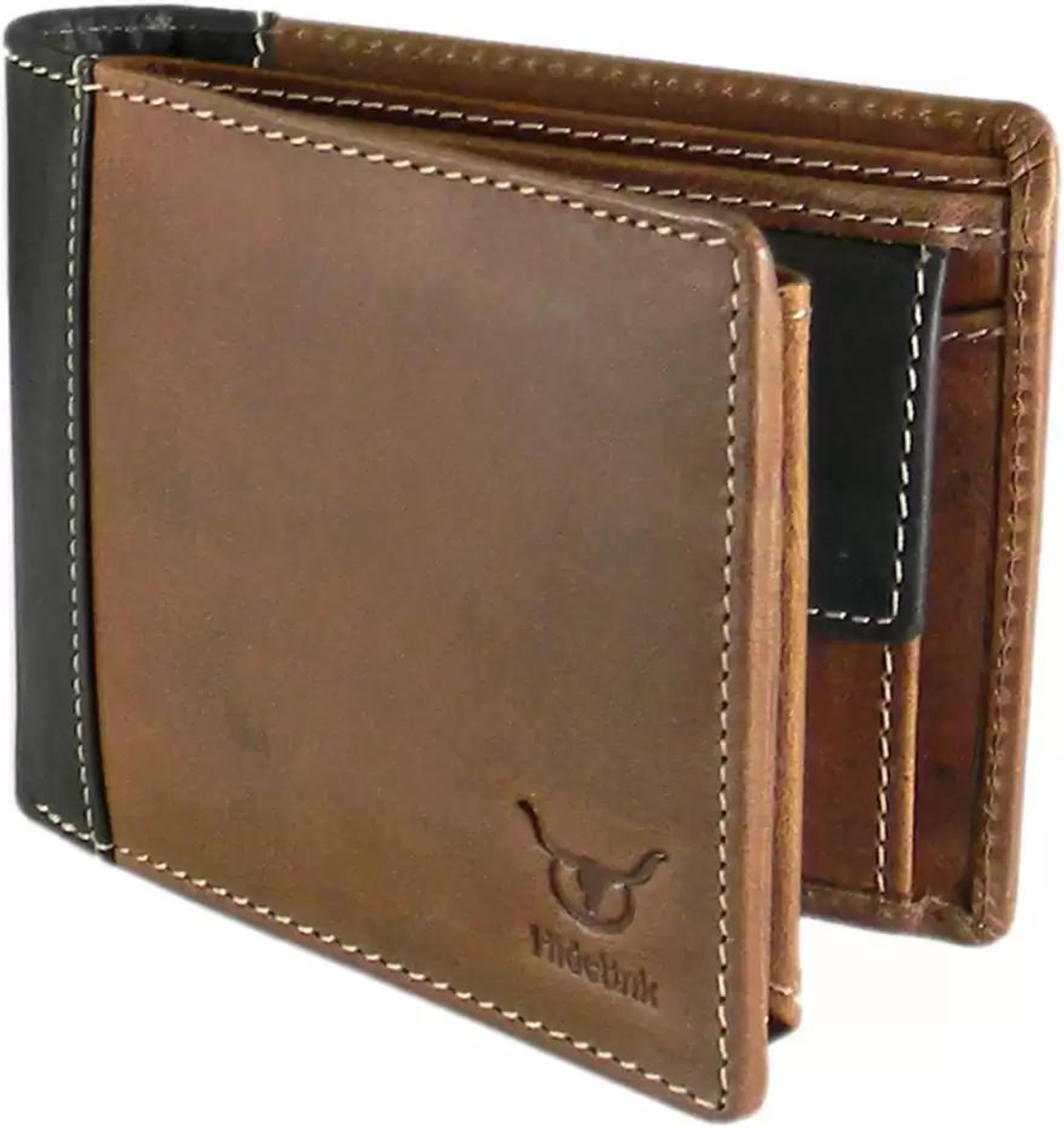 Hidelink Men Formal Brown Genuine Leather Wallet Brown - Price in India | www.paulmartinsmith.com