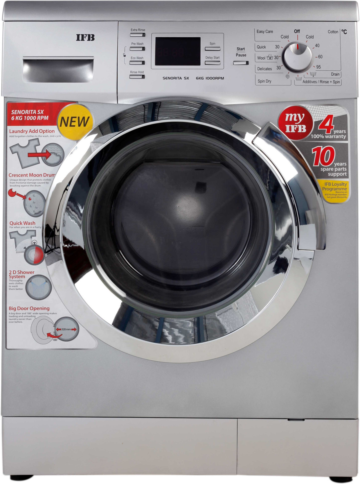 IFB Senorita SX Automatic 6 kg Washer Dryer - IFB ...